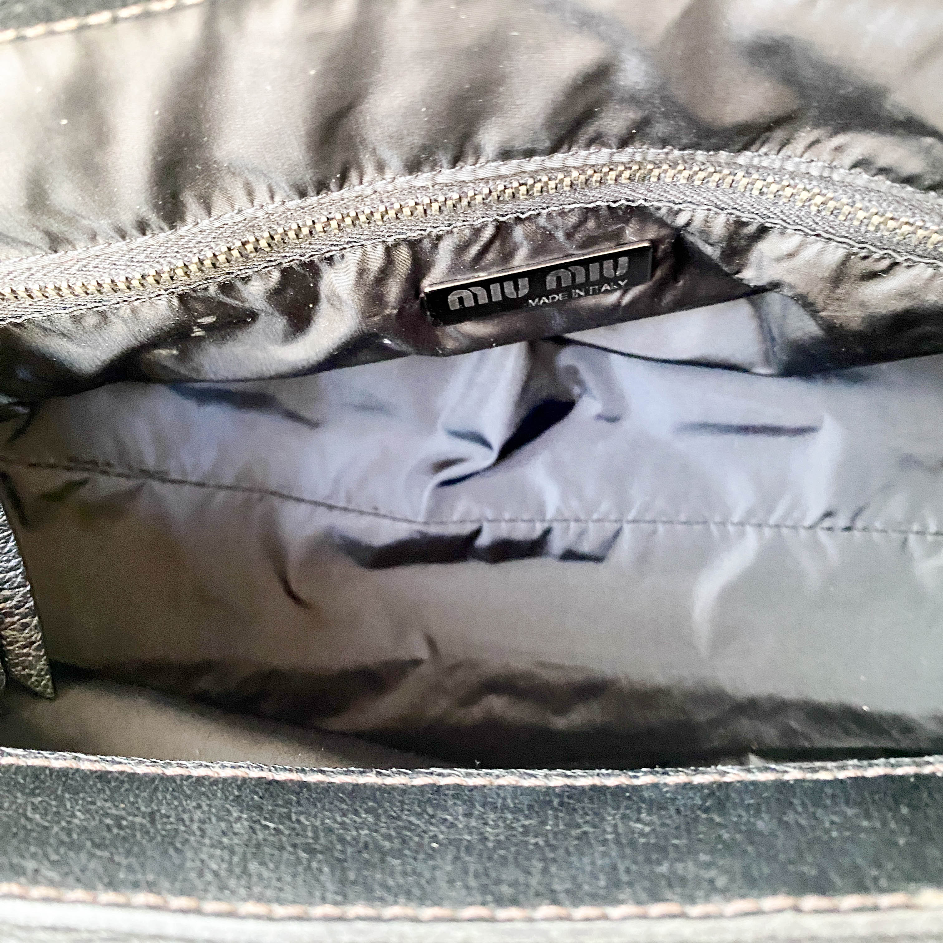 Archive Black Leather Handbag