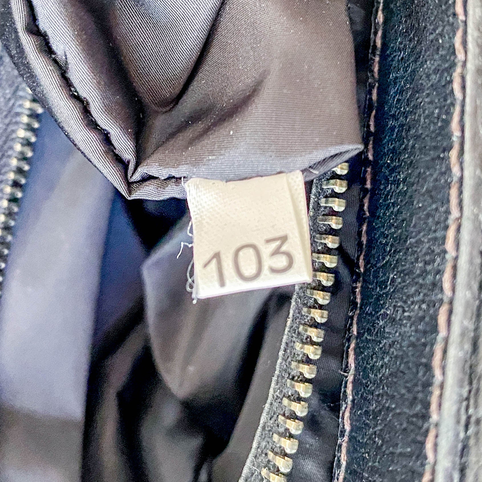 Archive Black Leather Handbag