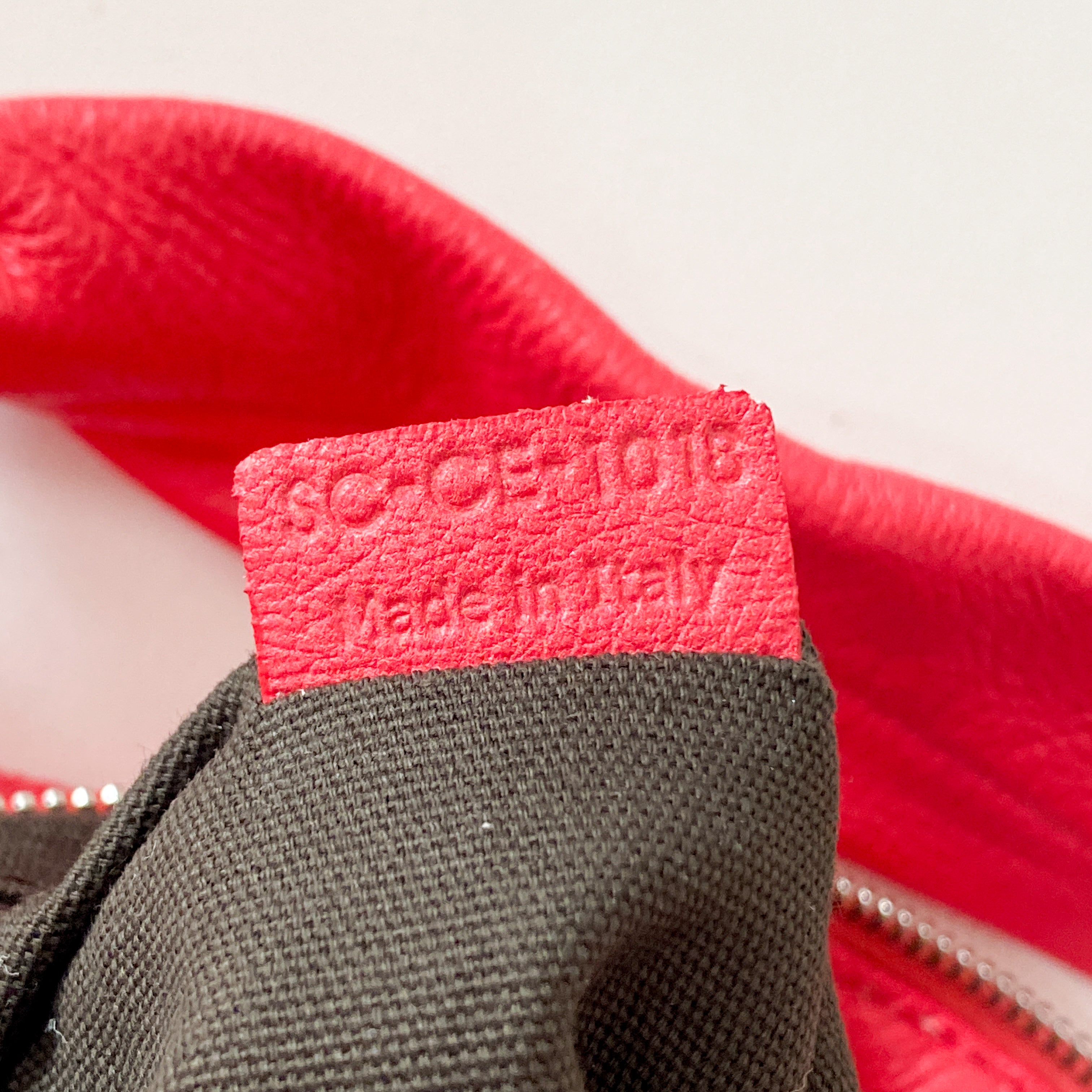 Pink Leather One Shoulder Hobo Bag