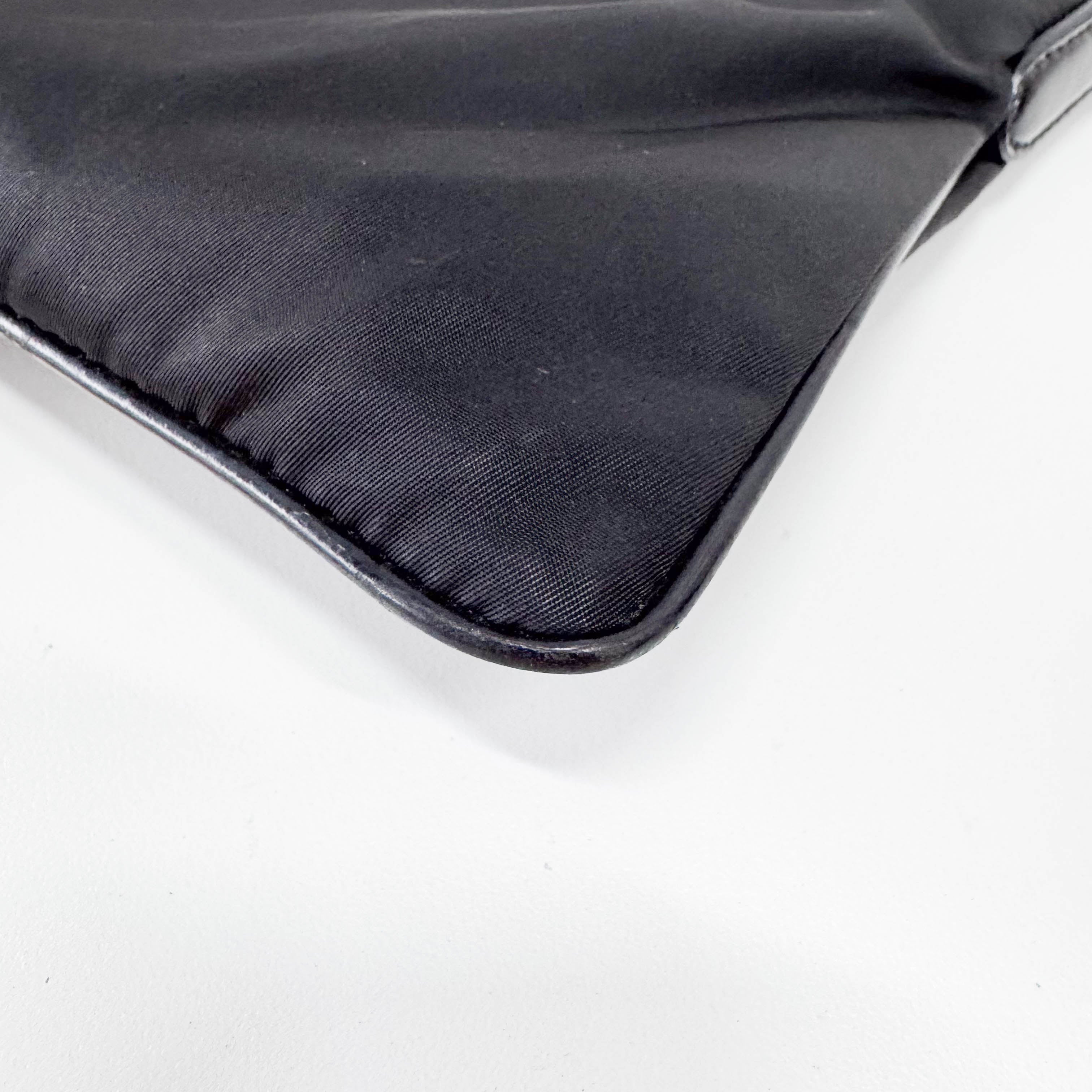 Black Nylon Crossbody Bag