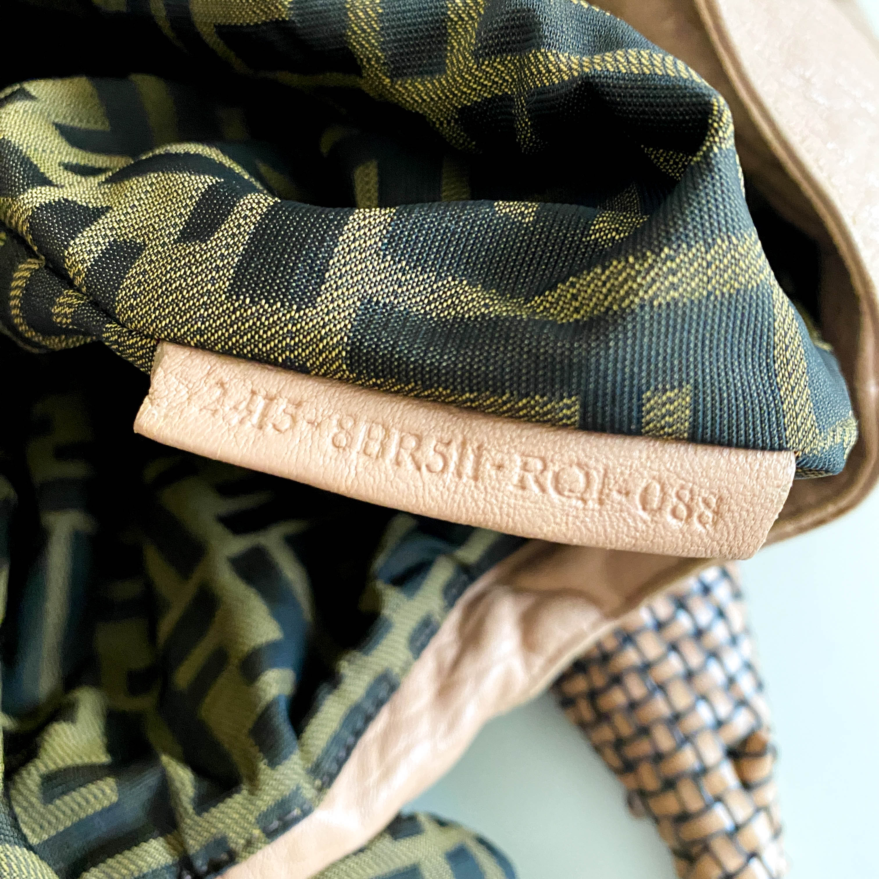 Spy Dust Pink Leather Shoulder Bag