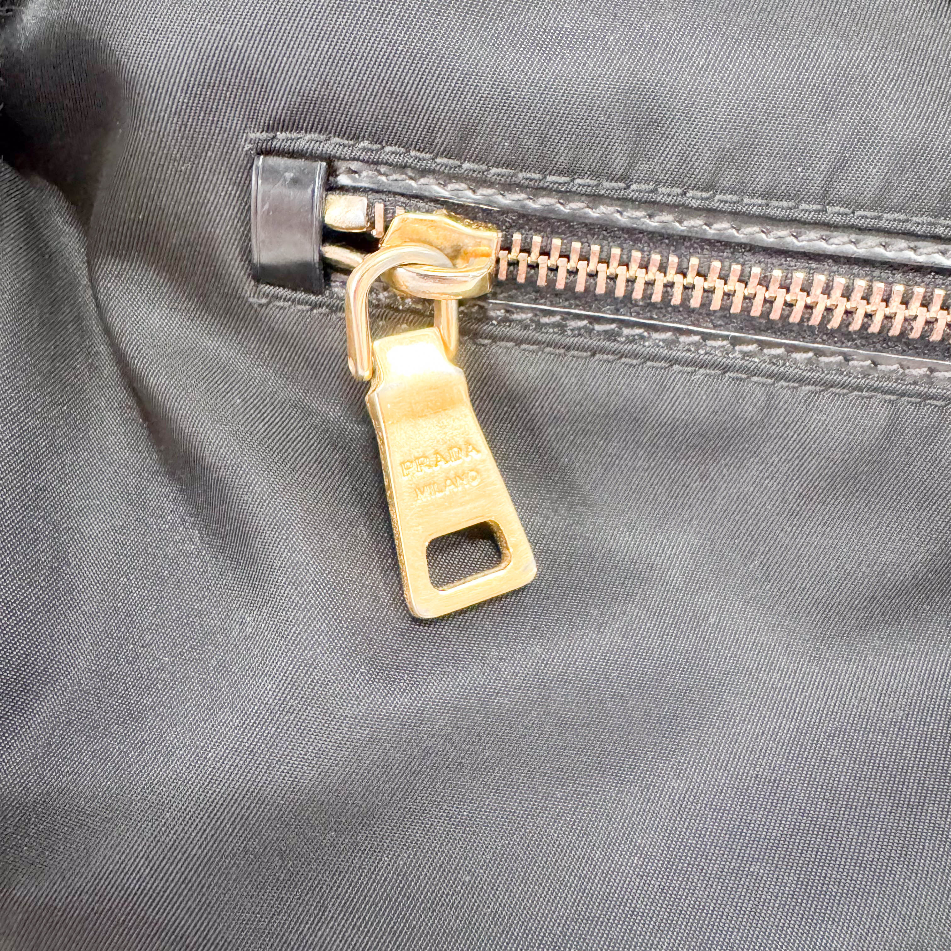 Black Nylon Crossbody Bag