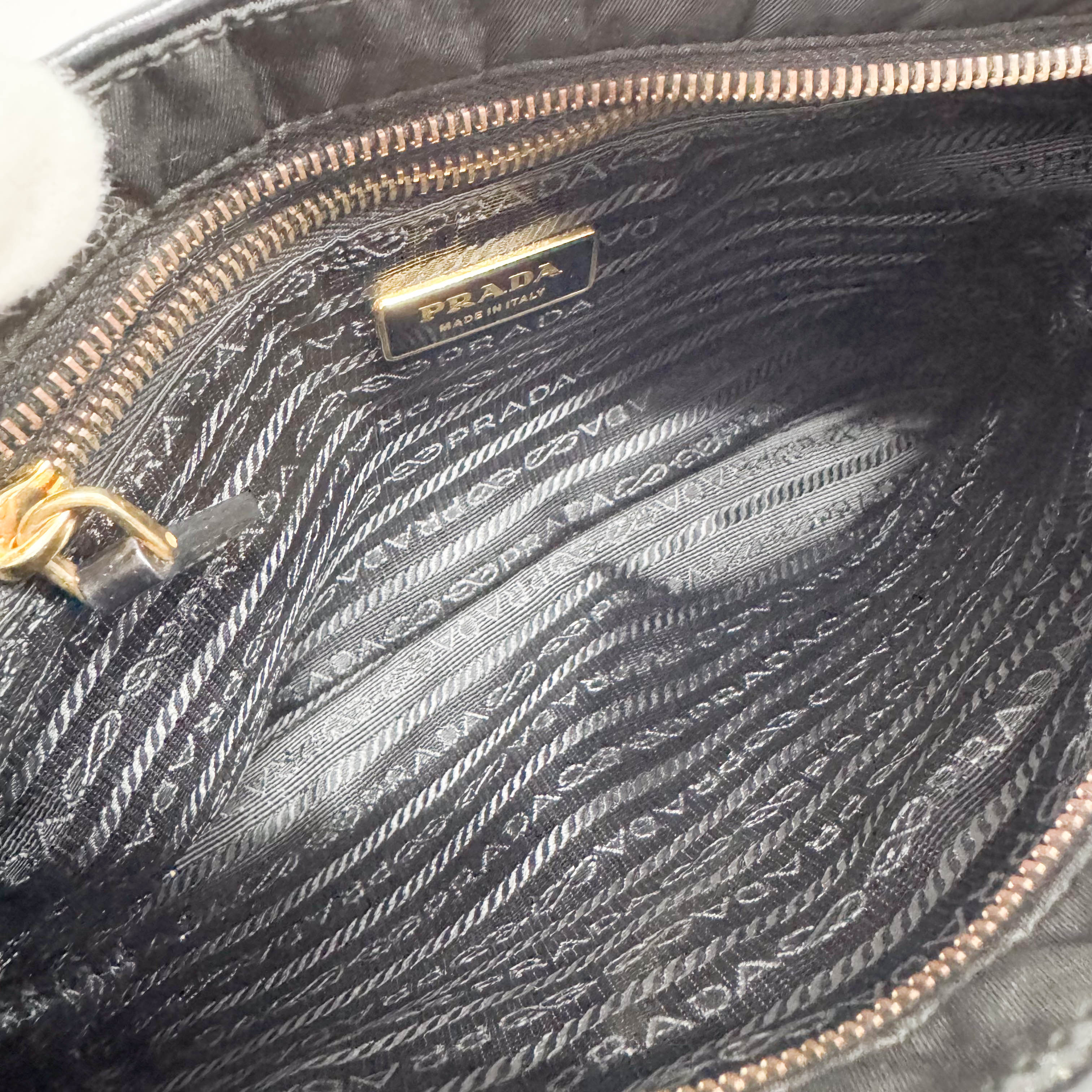 Black Nylon Crossbody Bag