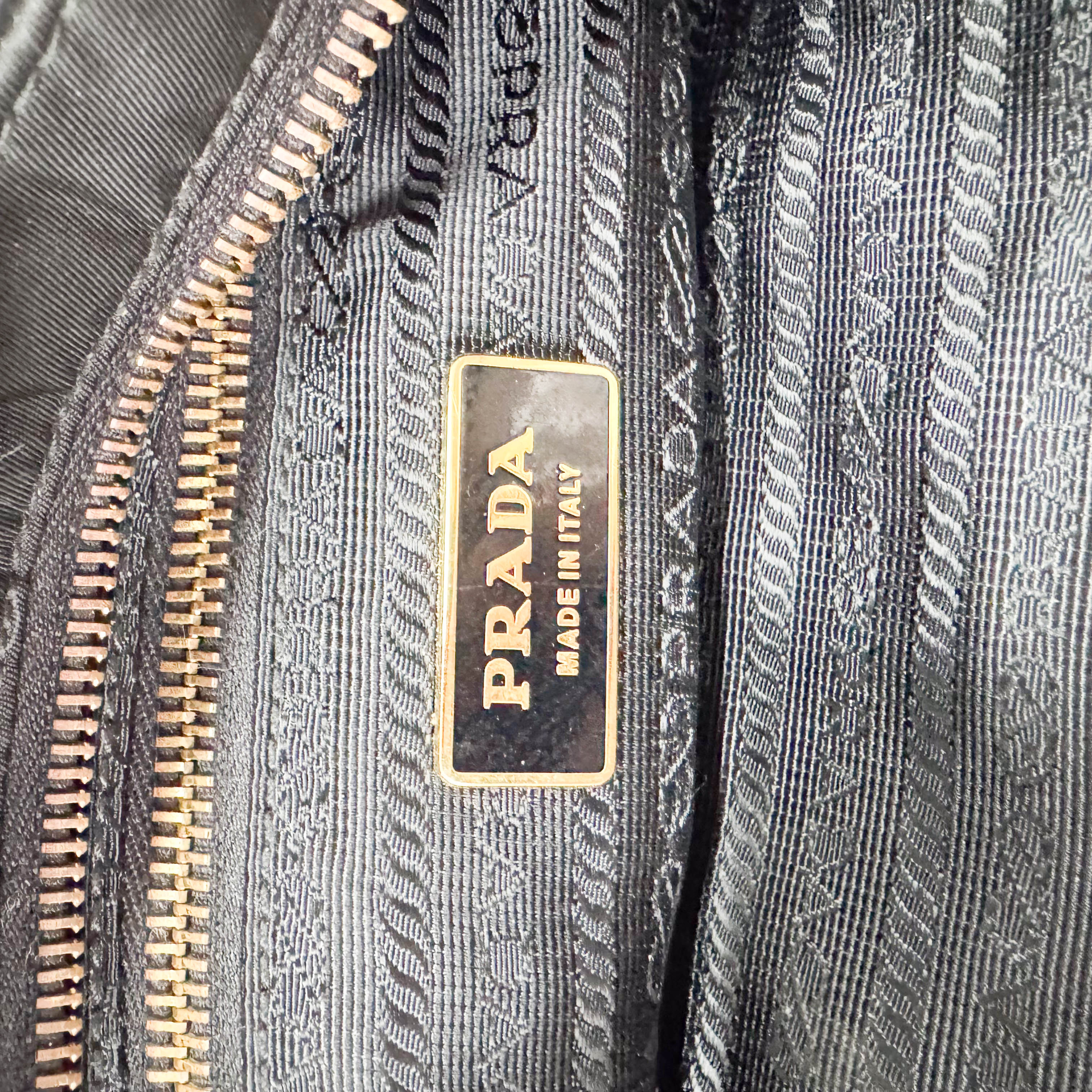 Black Nylon Crossbody Bag