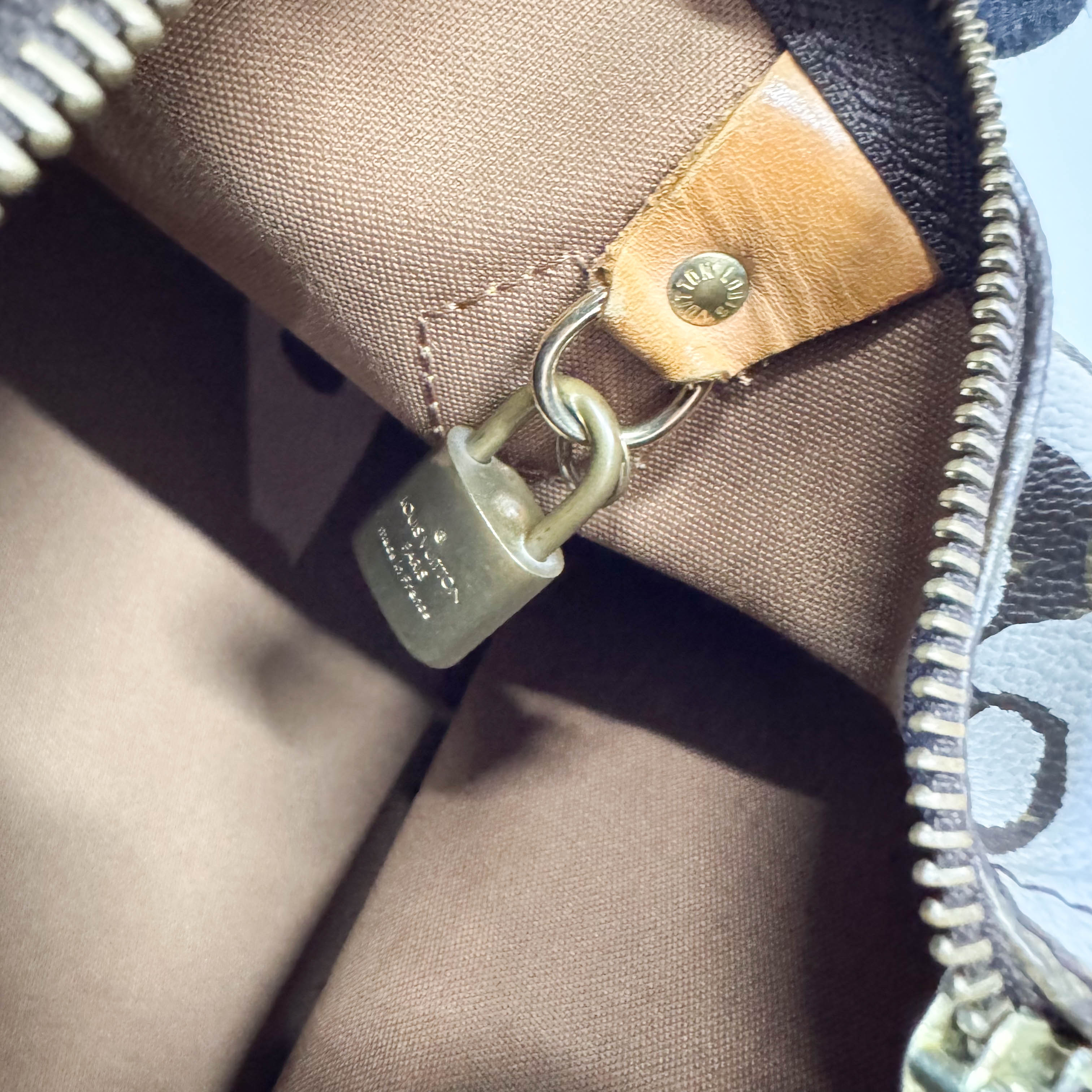 Stephen Sprouse Monogram Graffiti Speedy 30 White