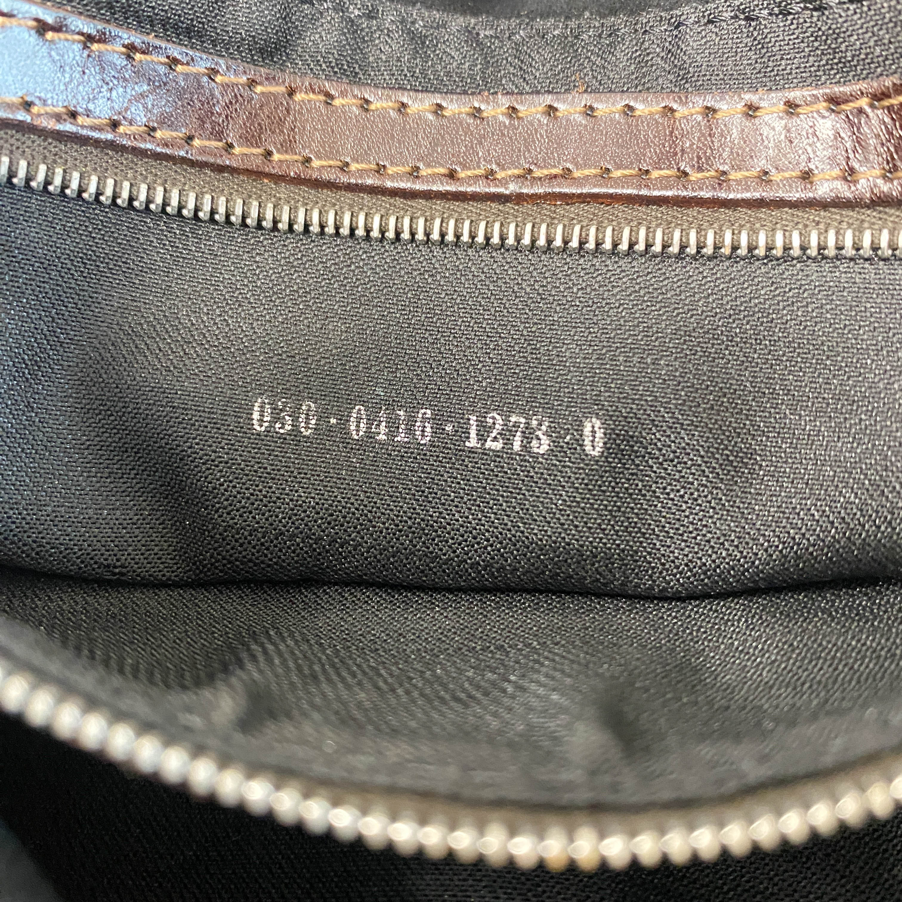 Baguette Black Suede Shoulder Bag