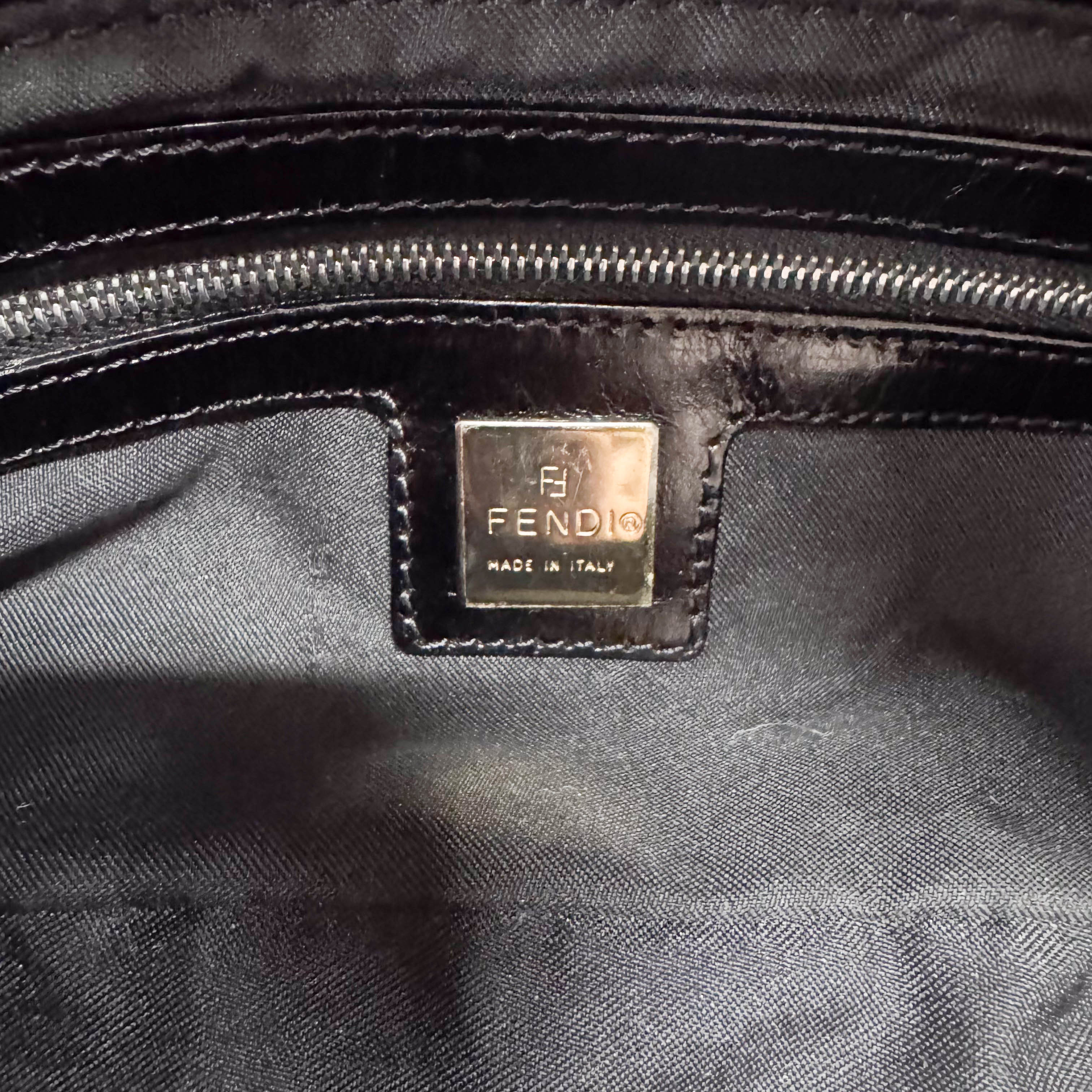 Baguette Black Beads Shoulder Bag