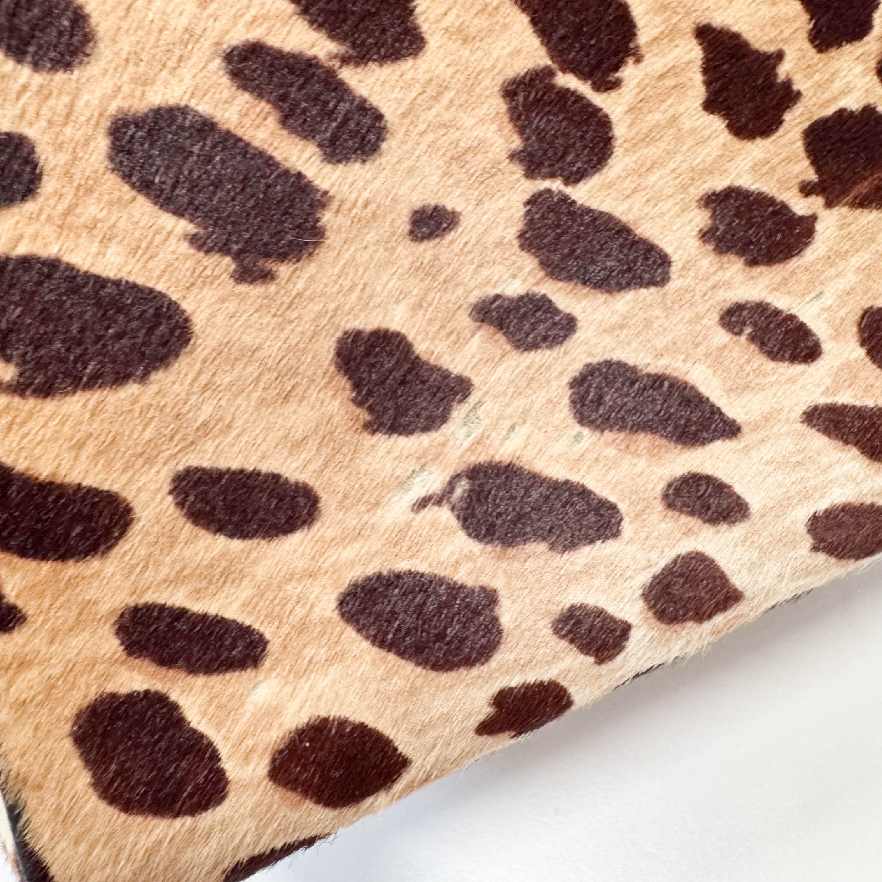 Lady Dior Leopard Pony Hair Hand Bag
