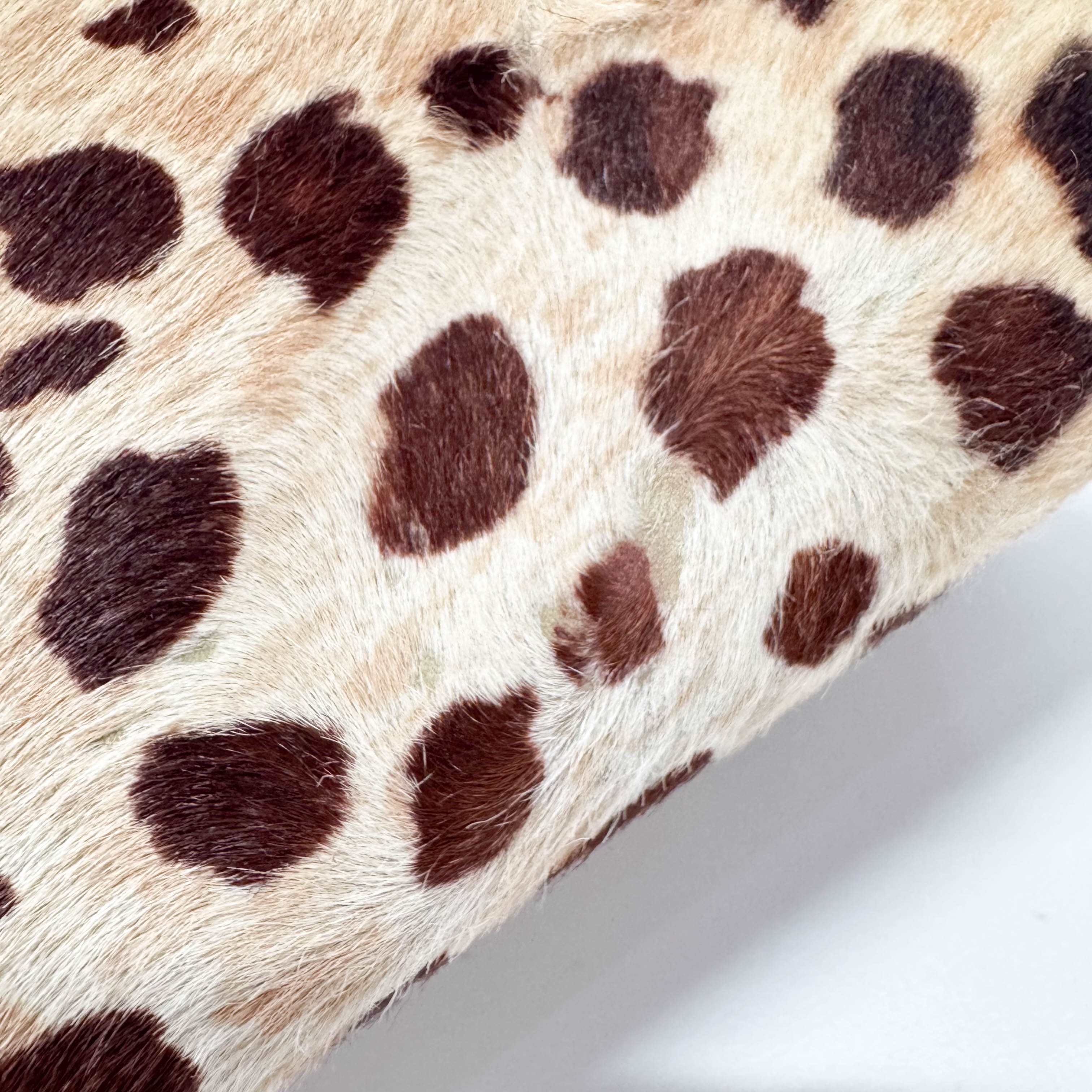 Lady Dior Leopard Pony Hair Hand Bag