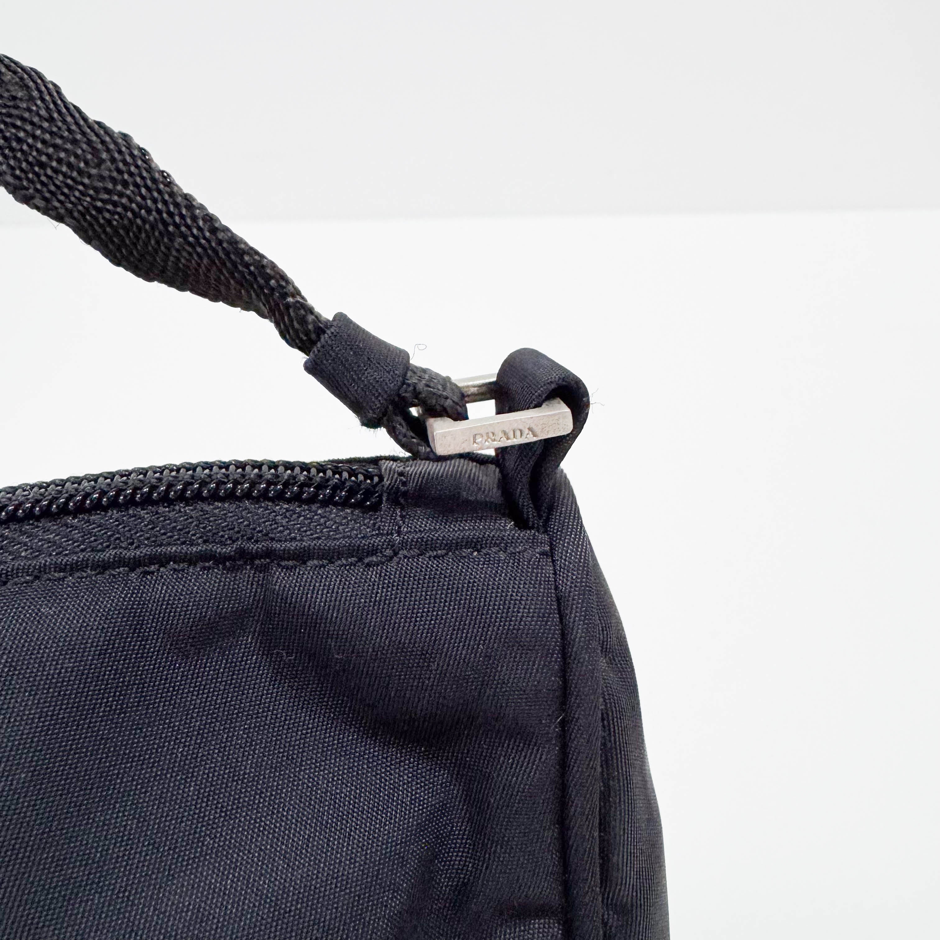 Black Nylon Shoulder Bag