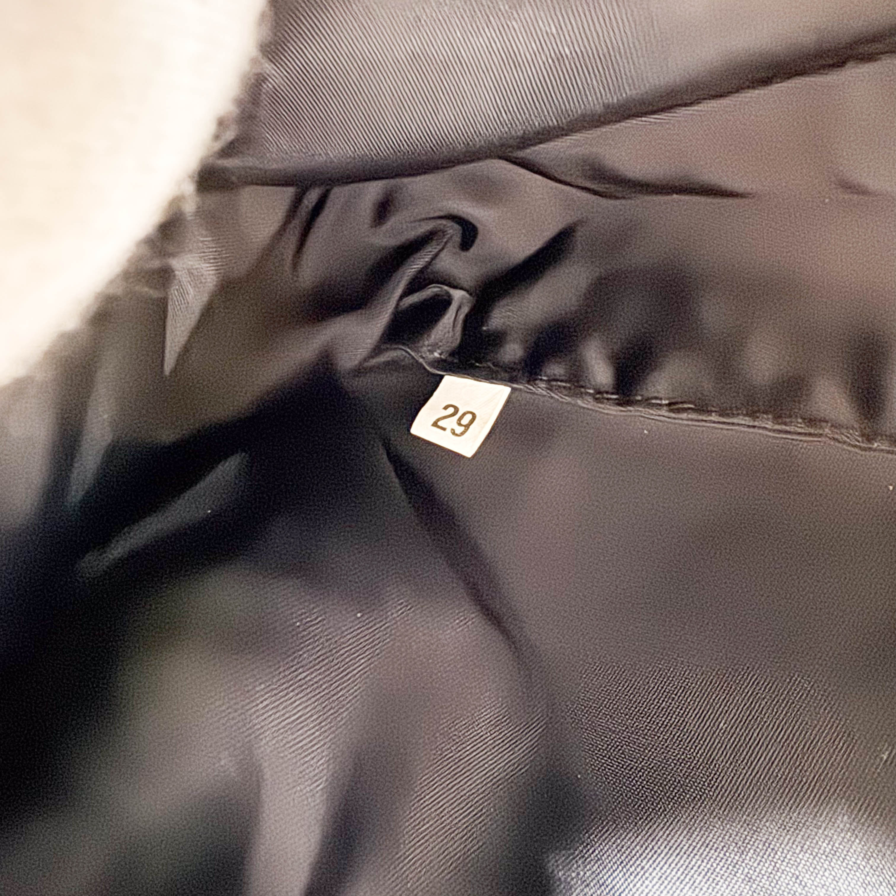 Black Nylon Shoulder Bag