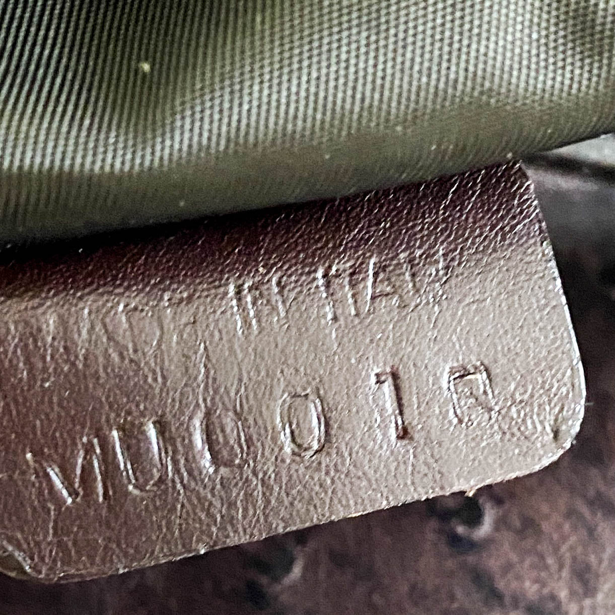 Saddle Leather Brown Shoulder Bag