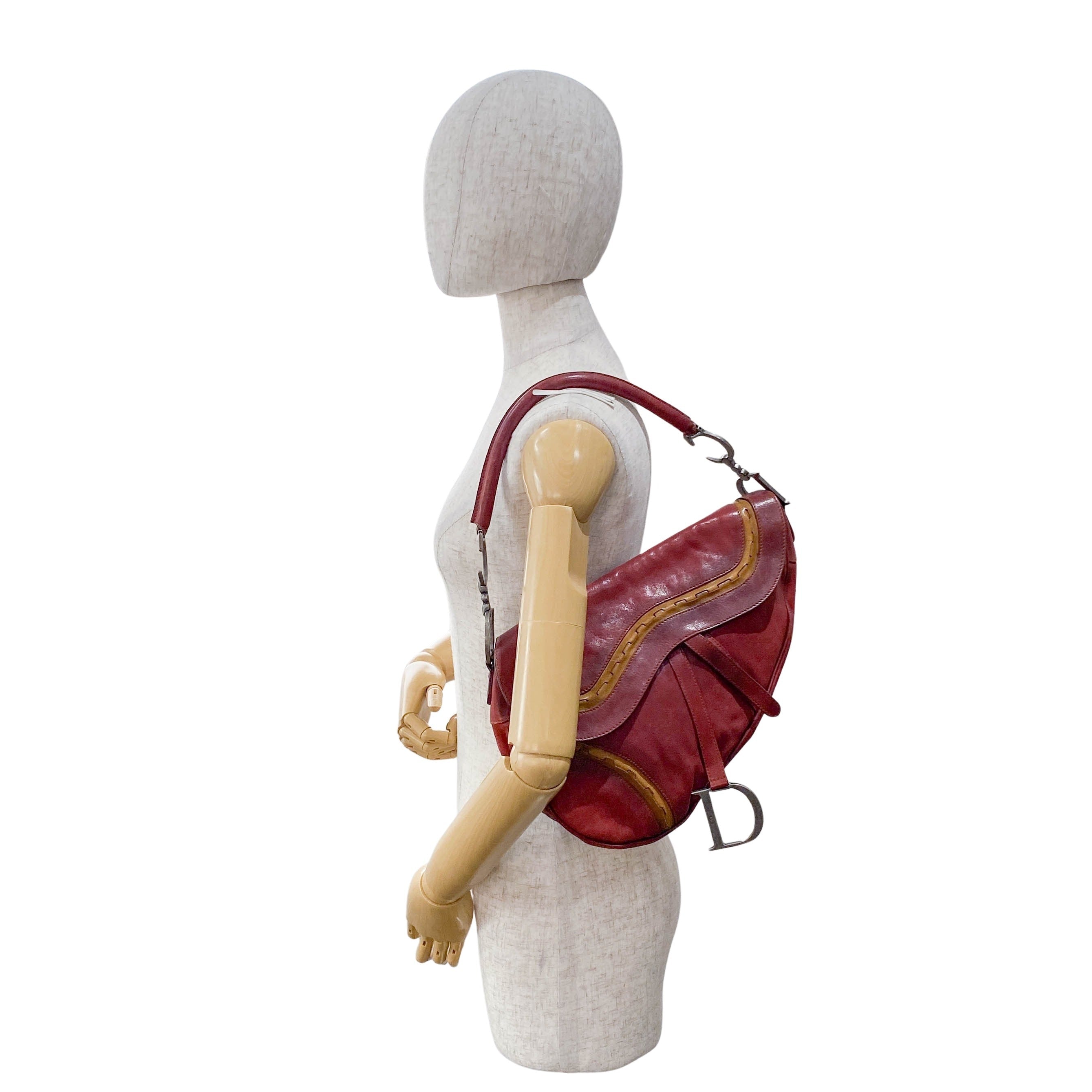 Gaucho Saddle Vintage Brown Leather Shoulder Bag