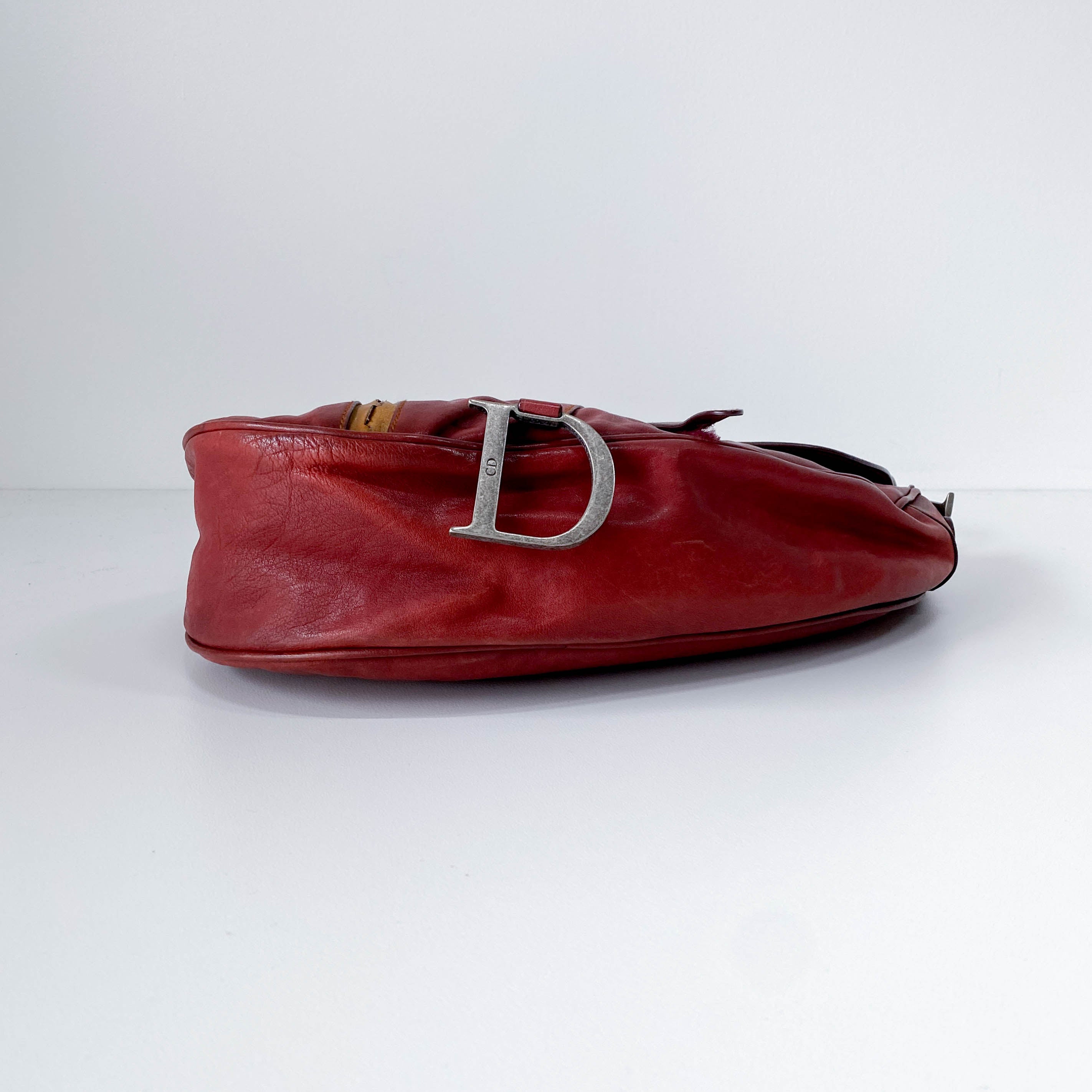 Gaucho Saddle Vintage Brown Leather Shoulder Bag