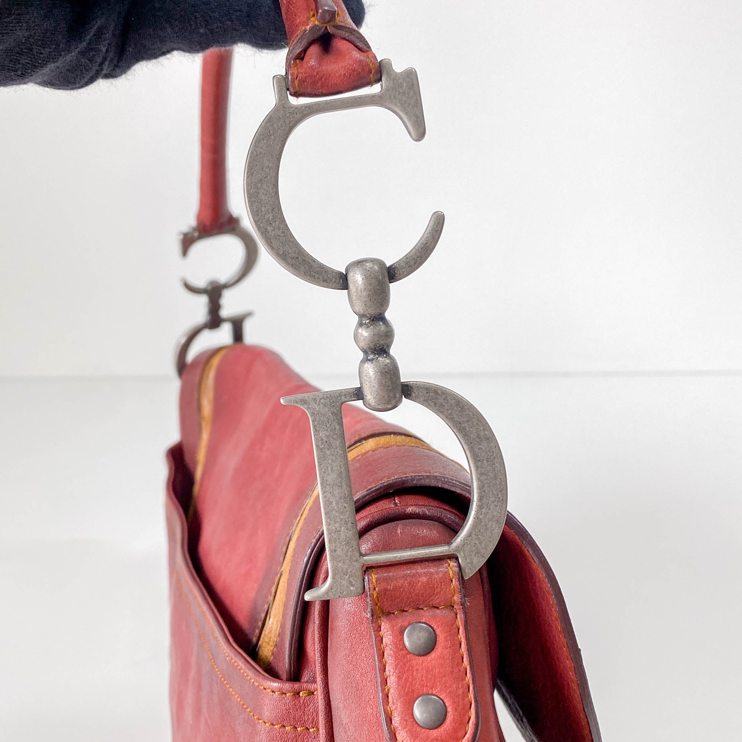 Gaucho Saddle Vintage Brown Leather Shoulder Bag