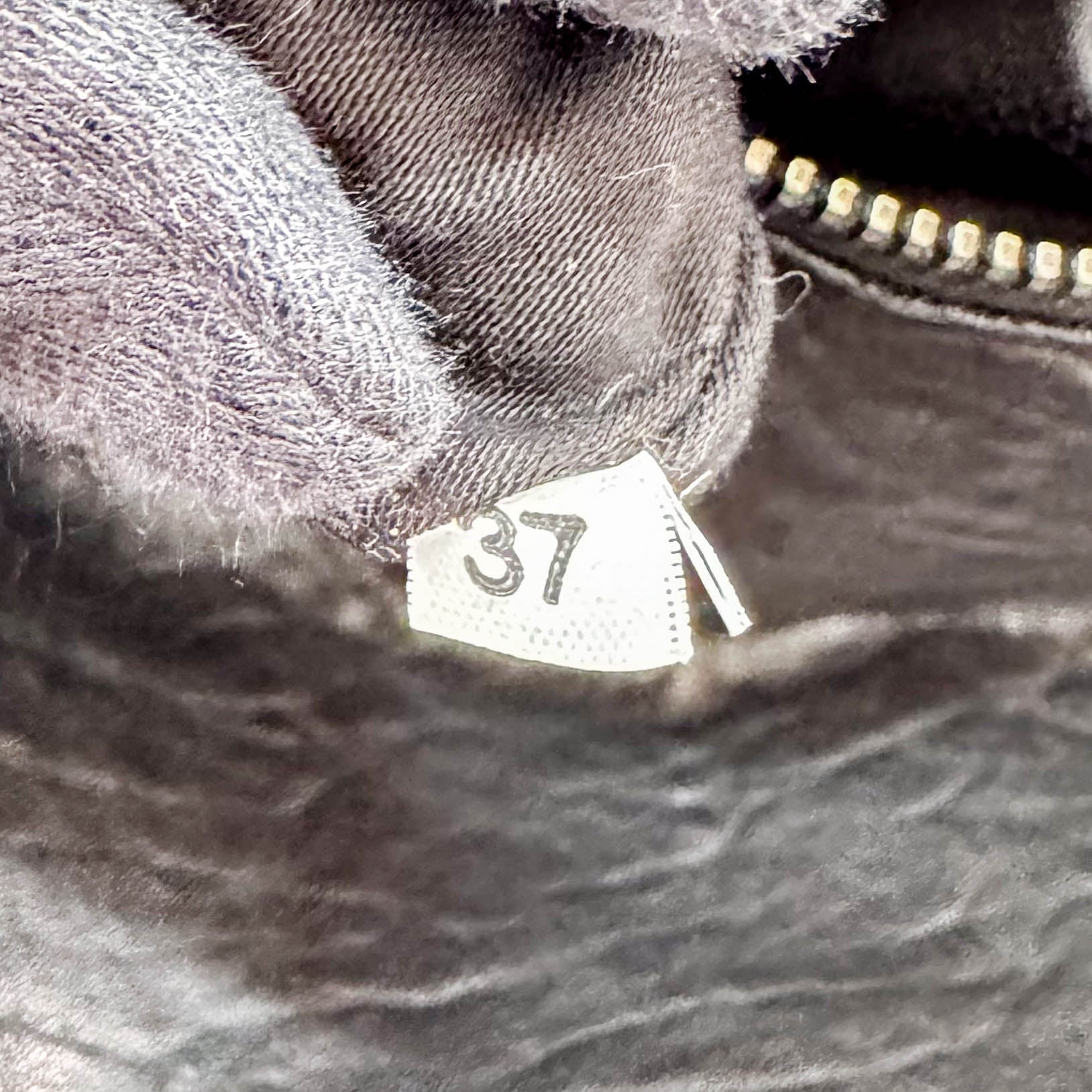 Black Leather Shoulder Bag