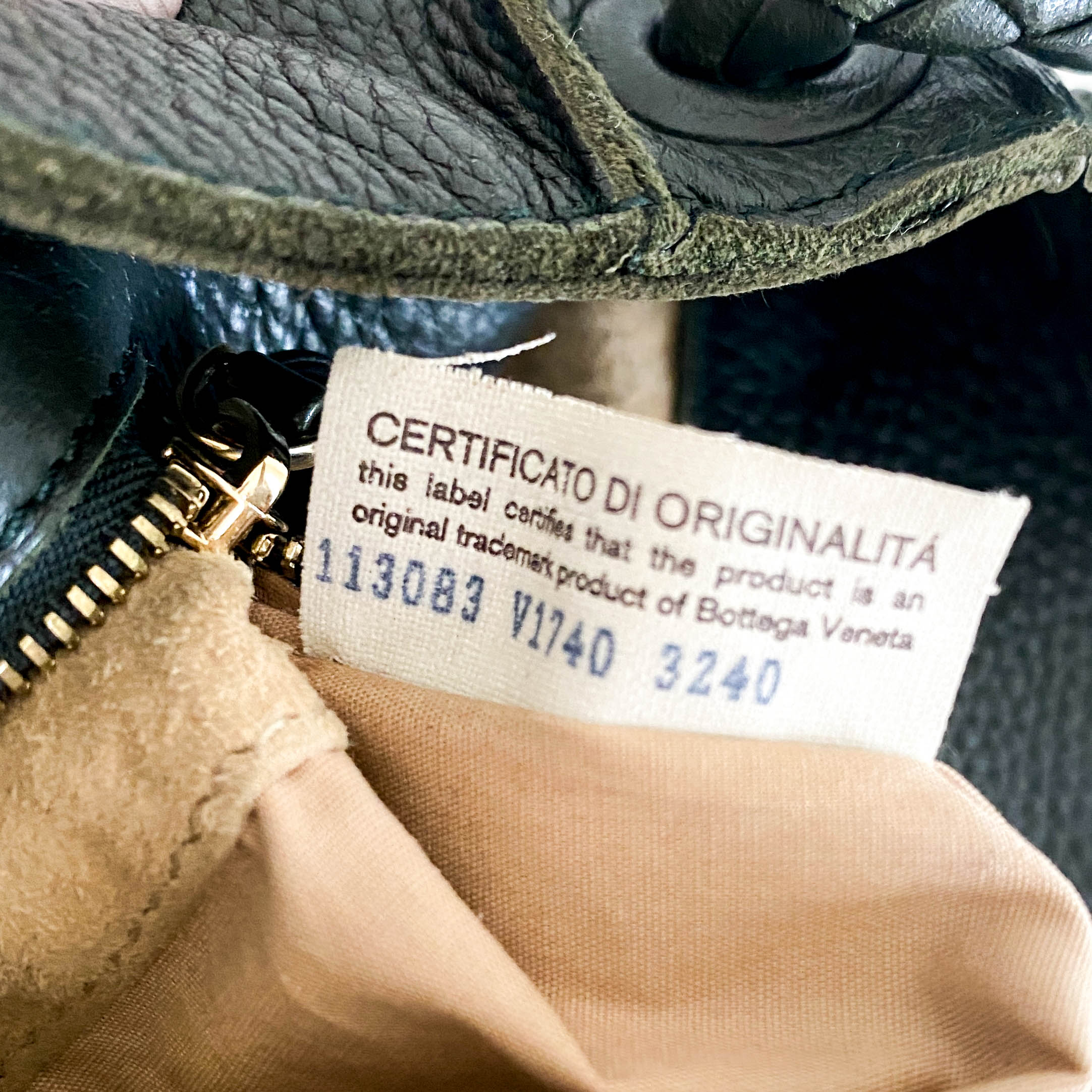 Vintage Black Leather Shoulder Bag