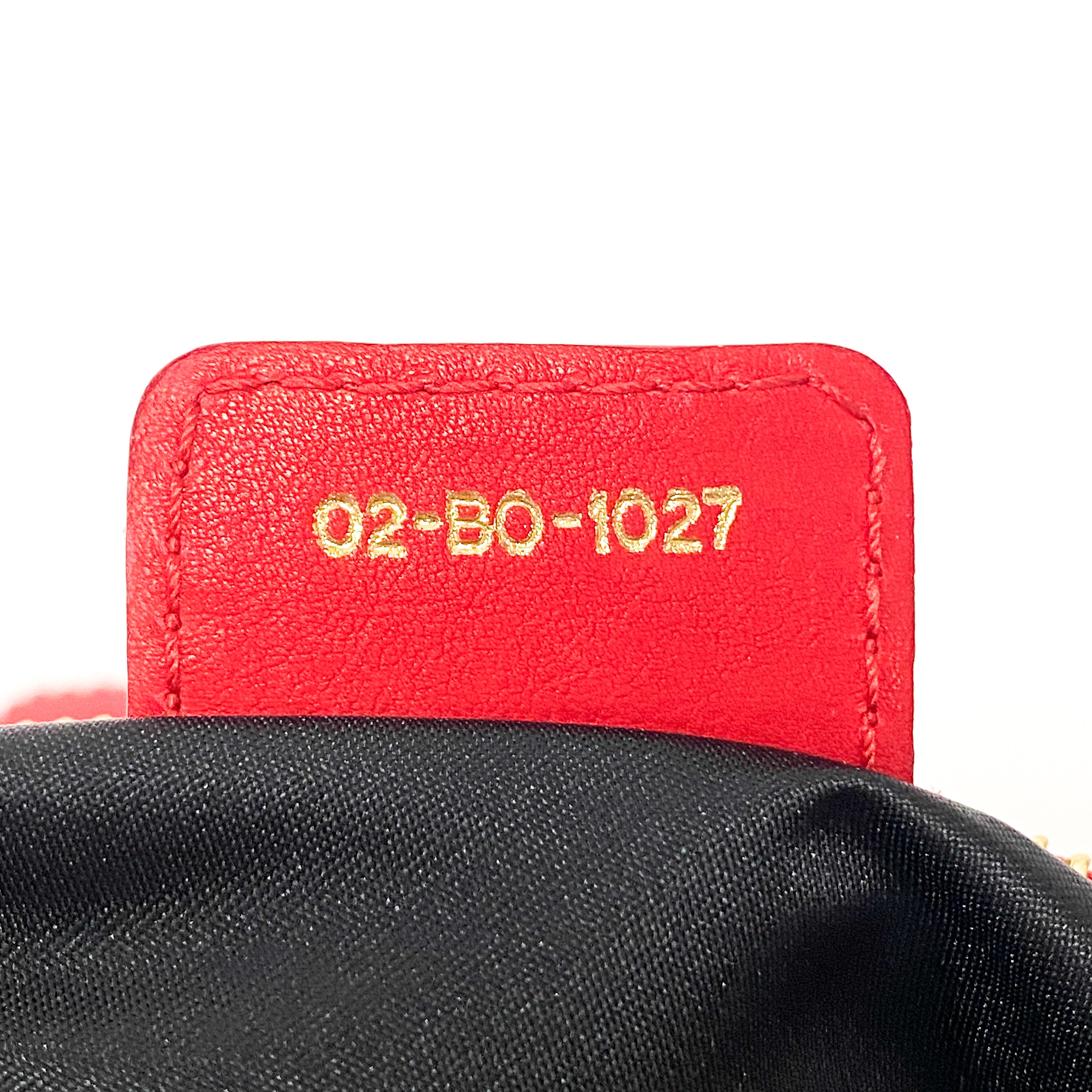 Red Frill Laser Cut Tote Bag