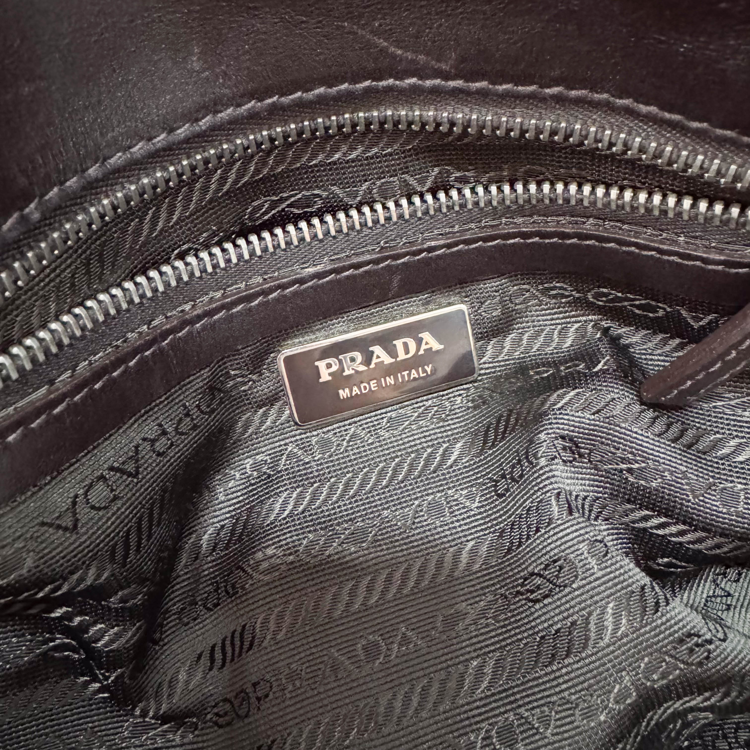 Neutral Zebra Print Pony Hair Shoulder Bag