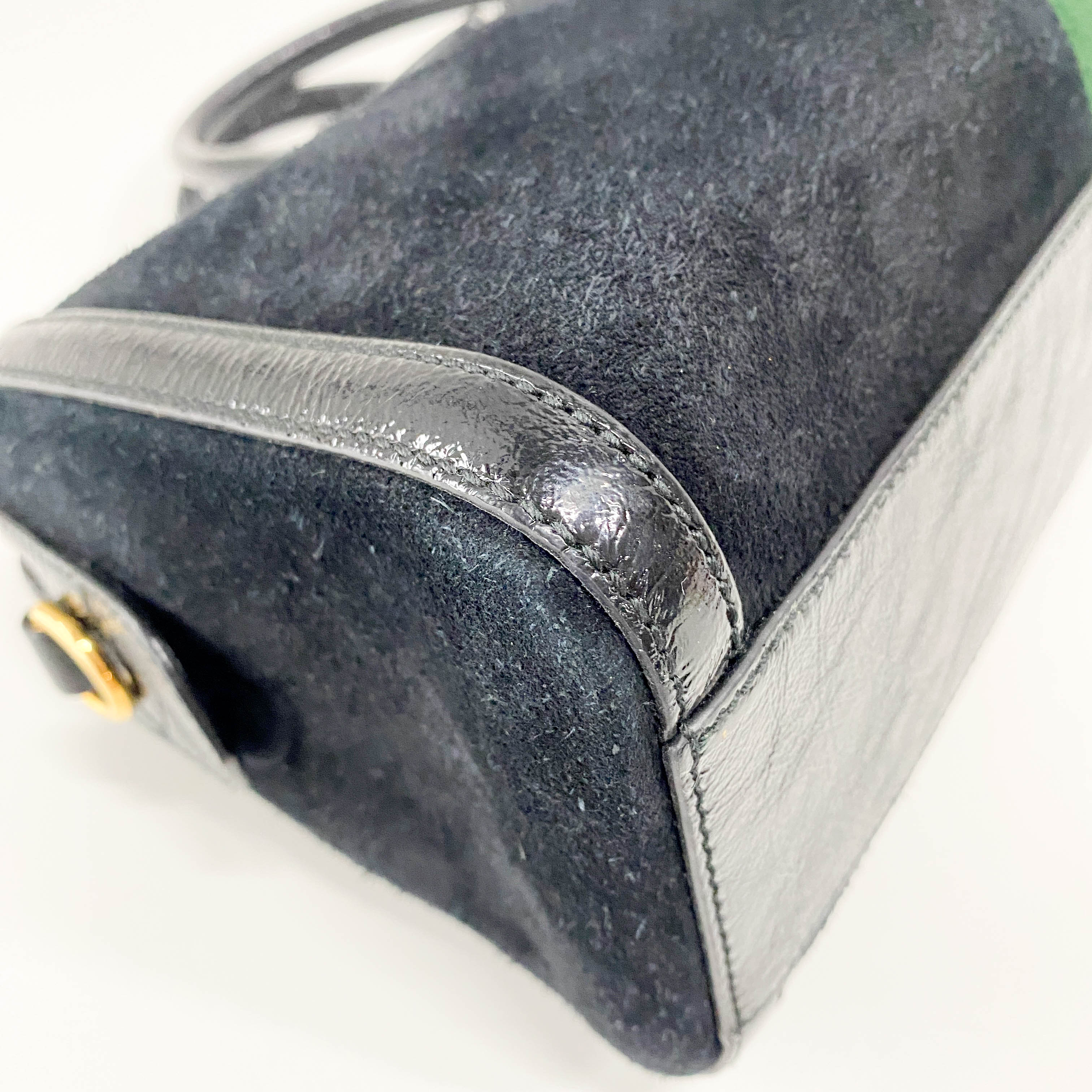 Sherry Line Black Bowling Bag