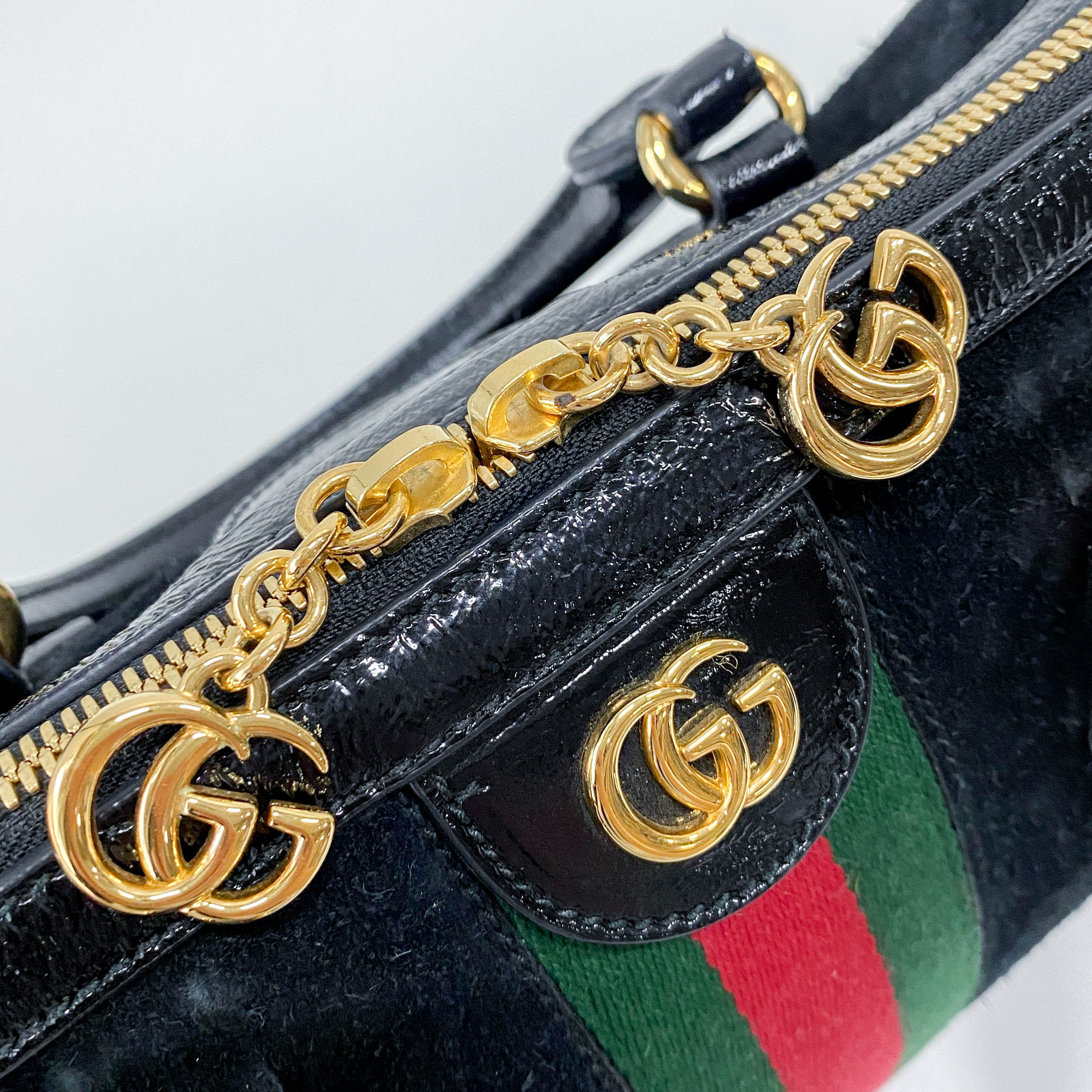 Sherry Line Black Bowling Bag