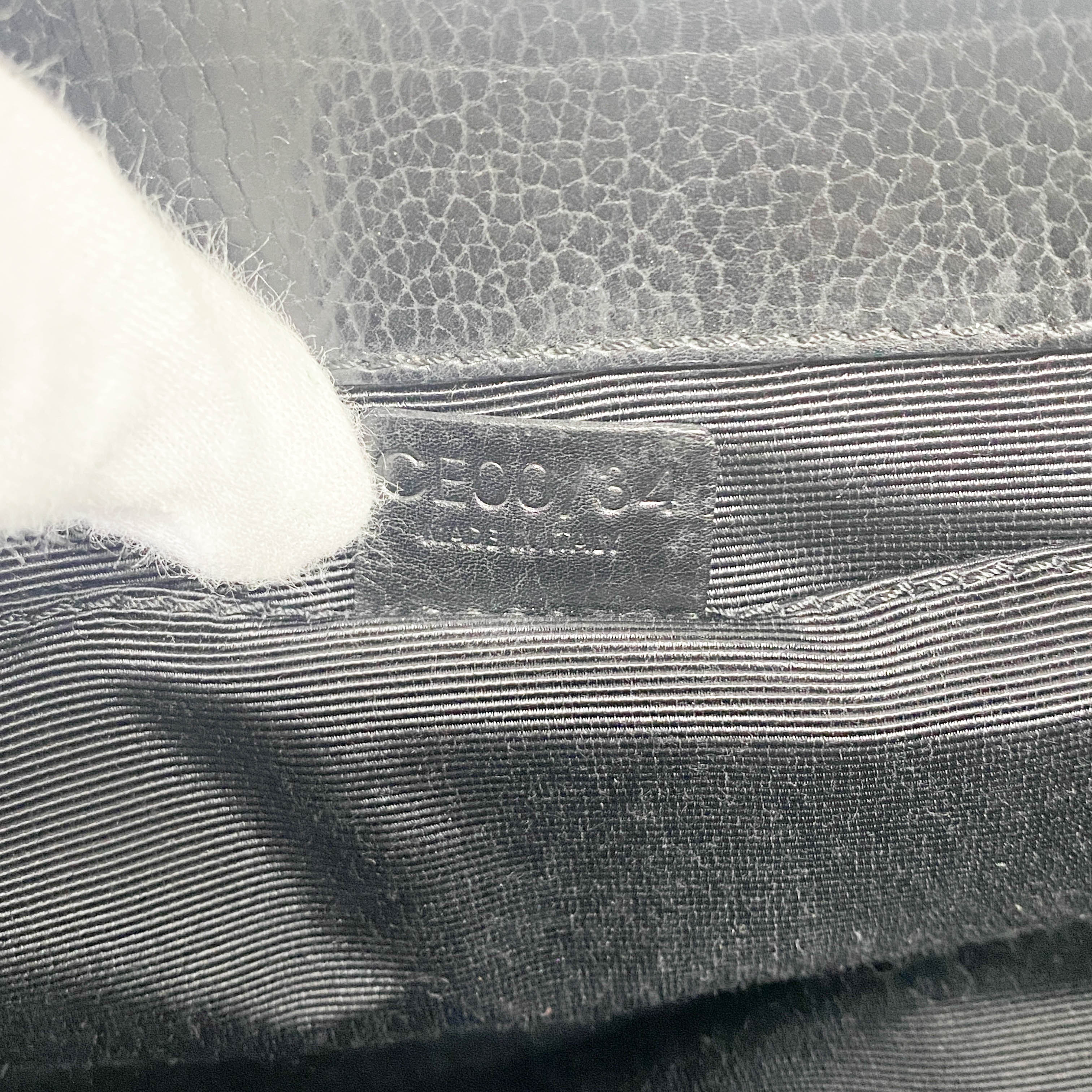 Black Pony Hair & Leather Handbag