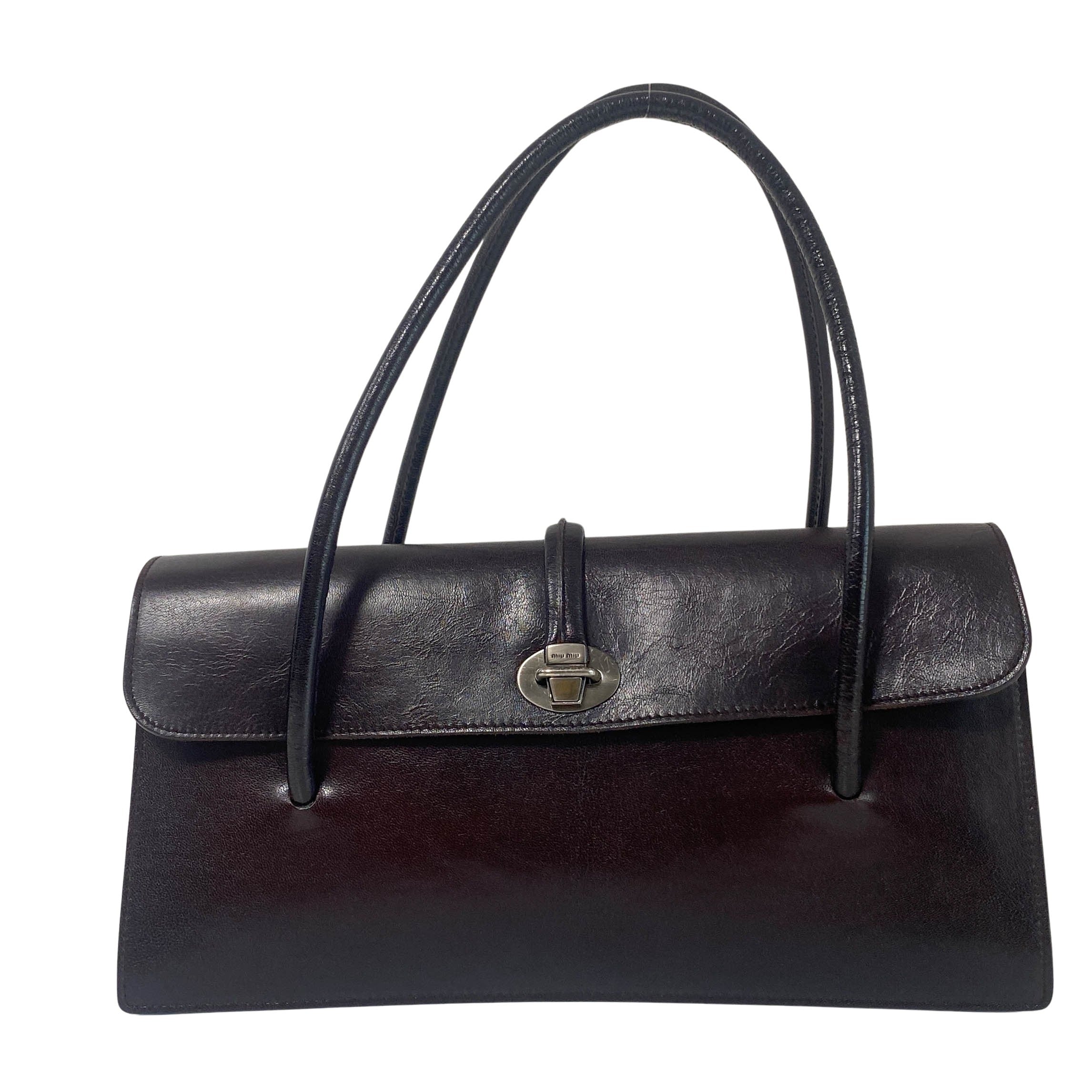 Archive Brown Leather Shoulder Bag