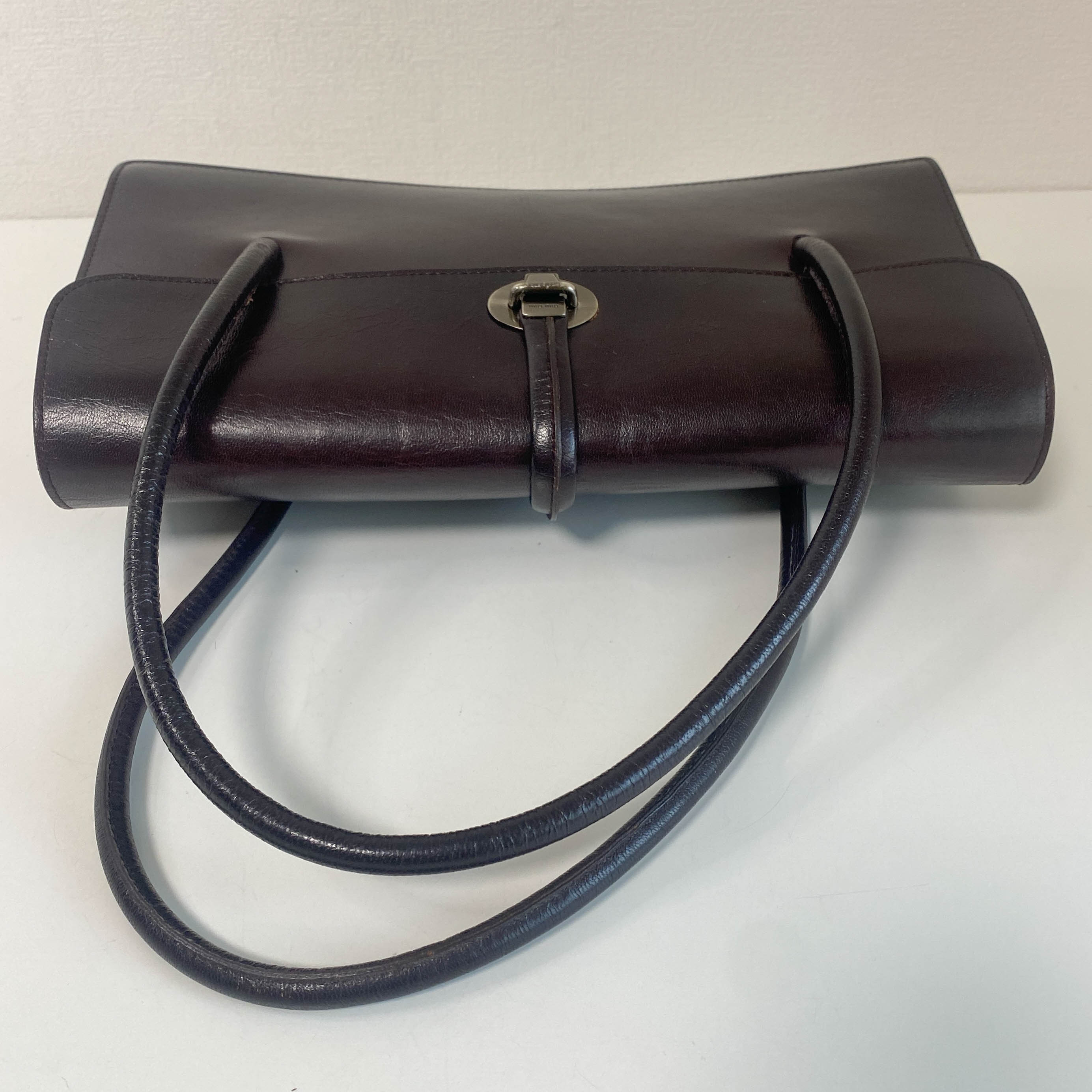Archive Brown Leather Shoulder Bag