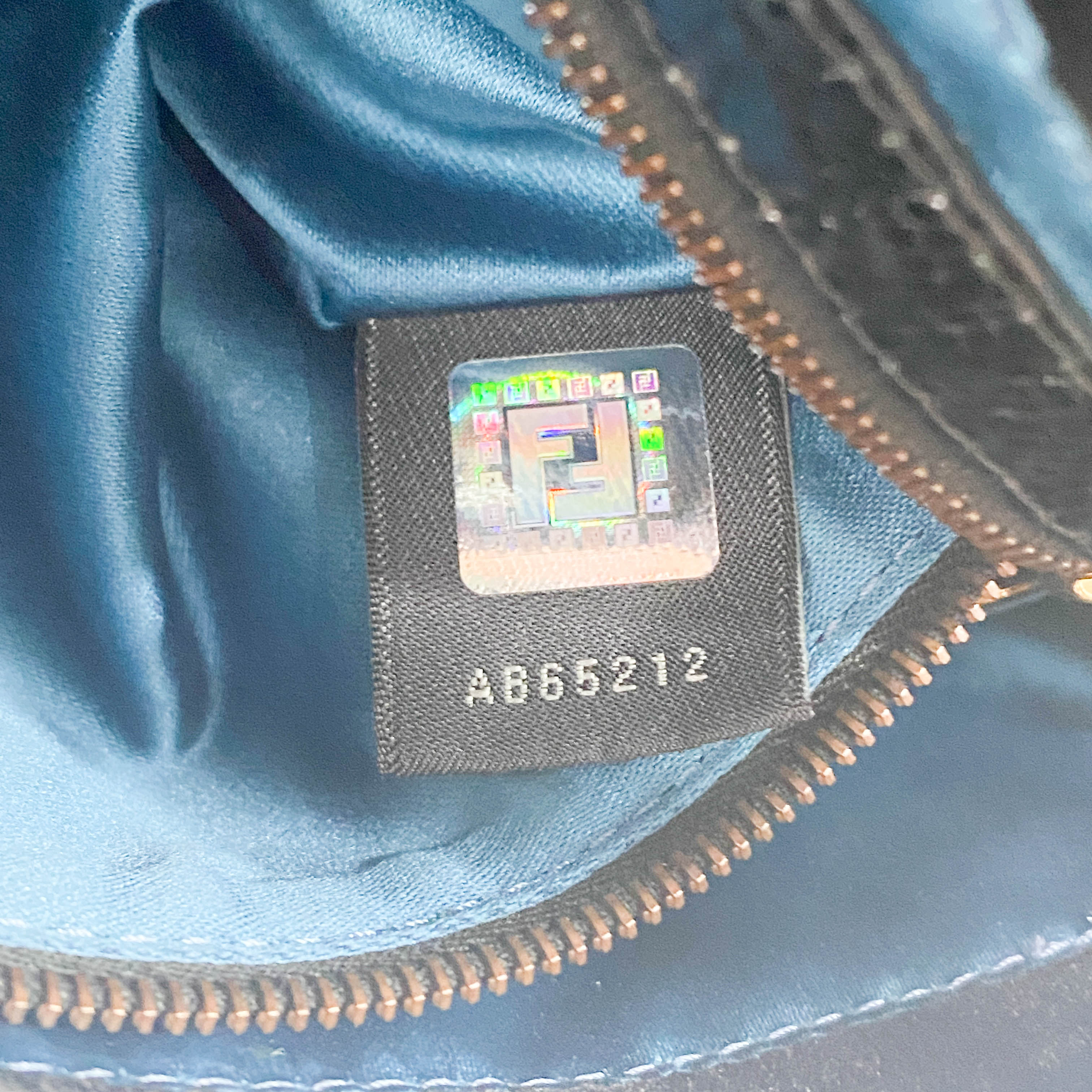 Baguette Black Velvet & Lizard Leather Shoulder Bag