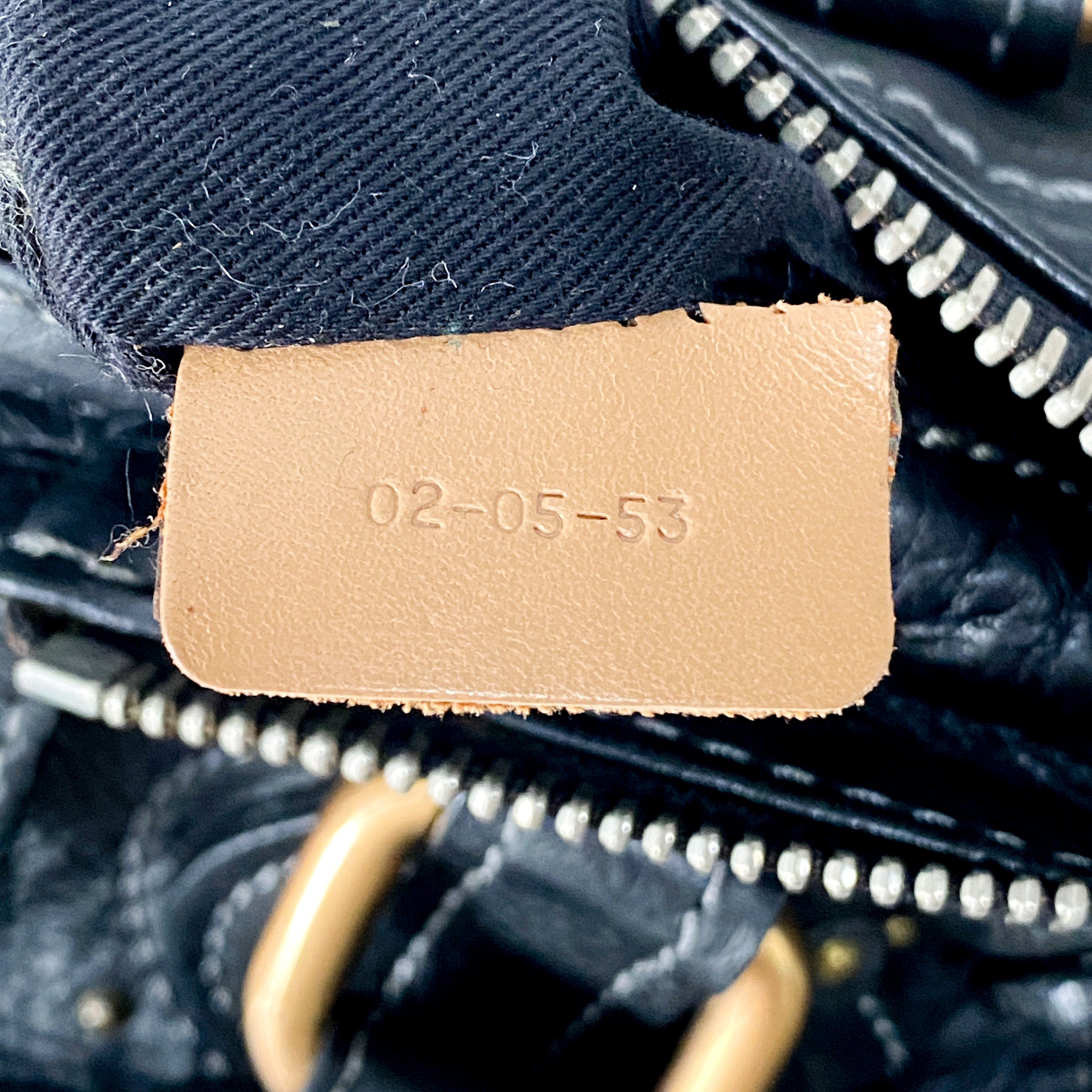 Paddington Black Leather Bag