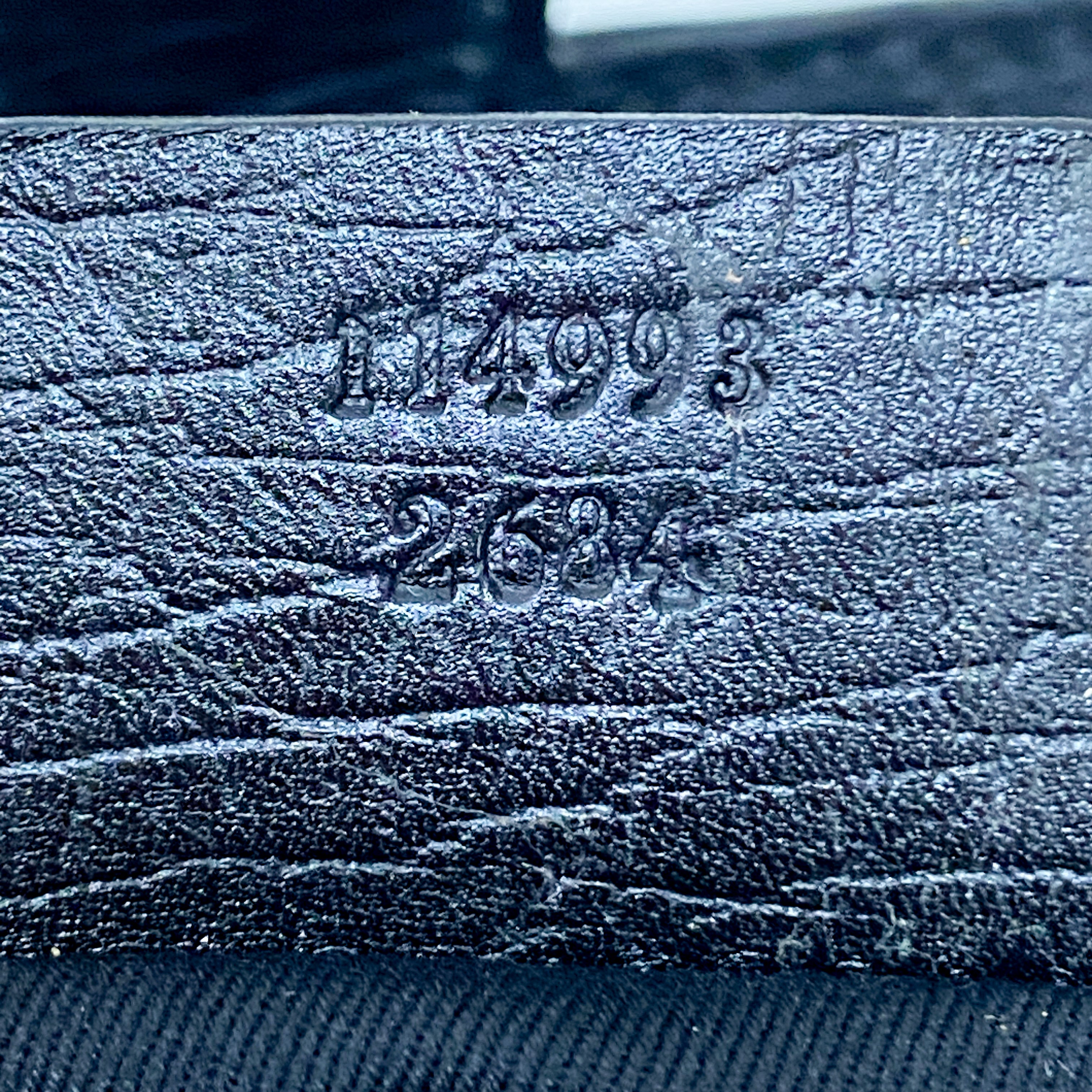 Bamboo Bullet Black Leather Shoulder Bag