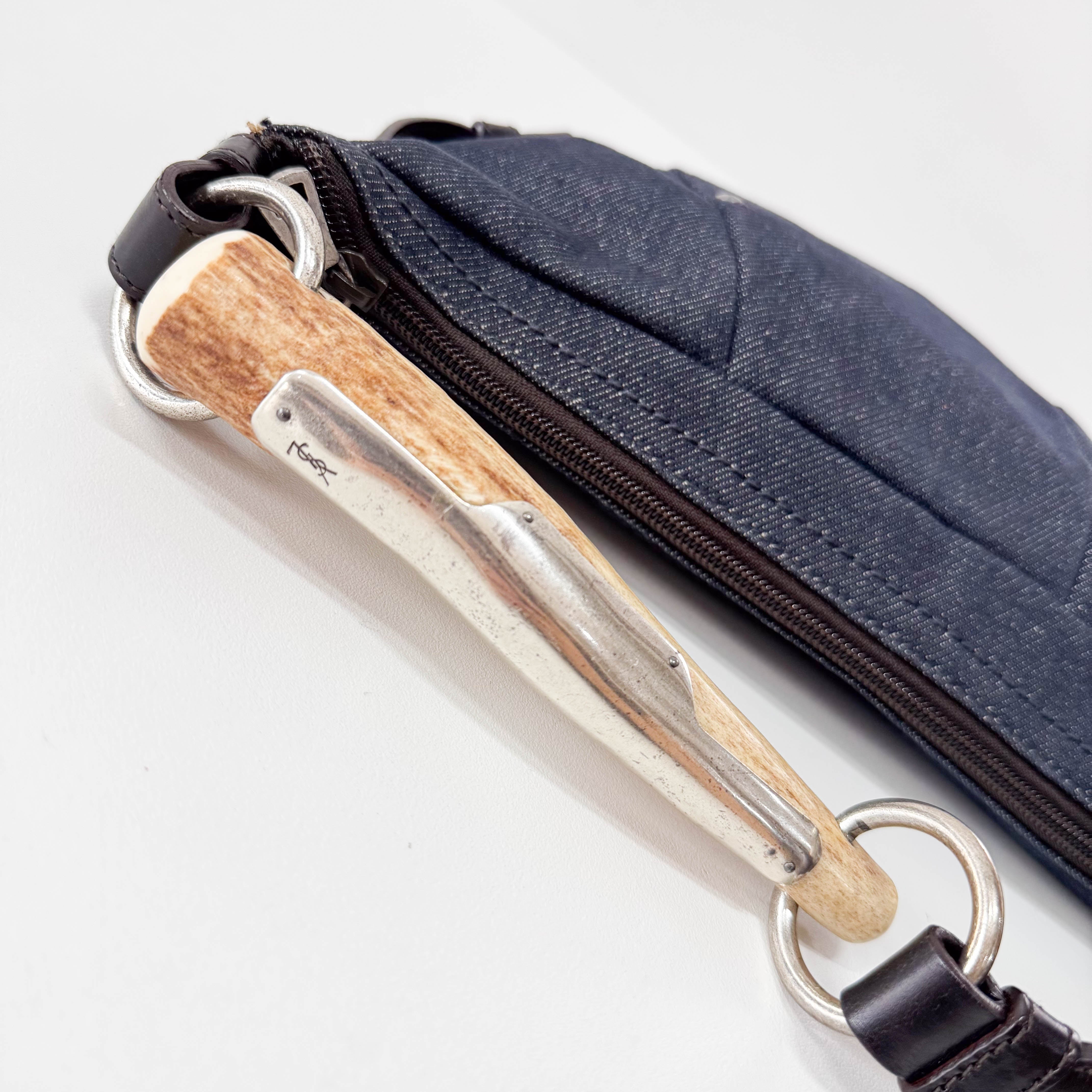 2003 Archive Mombasa Denim Shoulder Bag