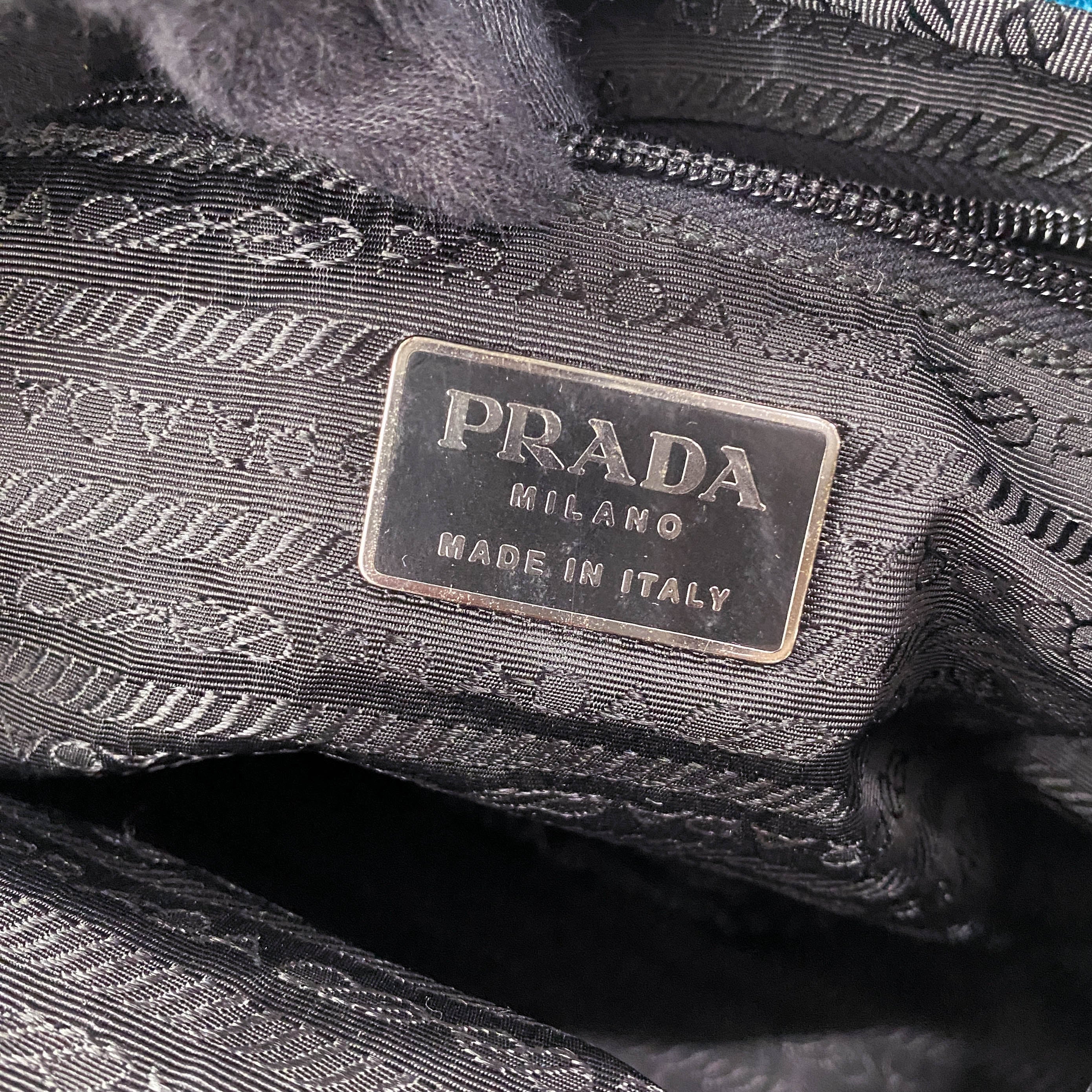 Green Velvet Top Handle Bag