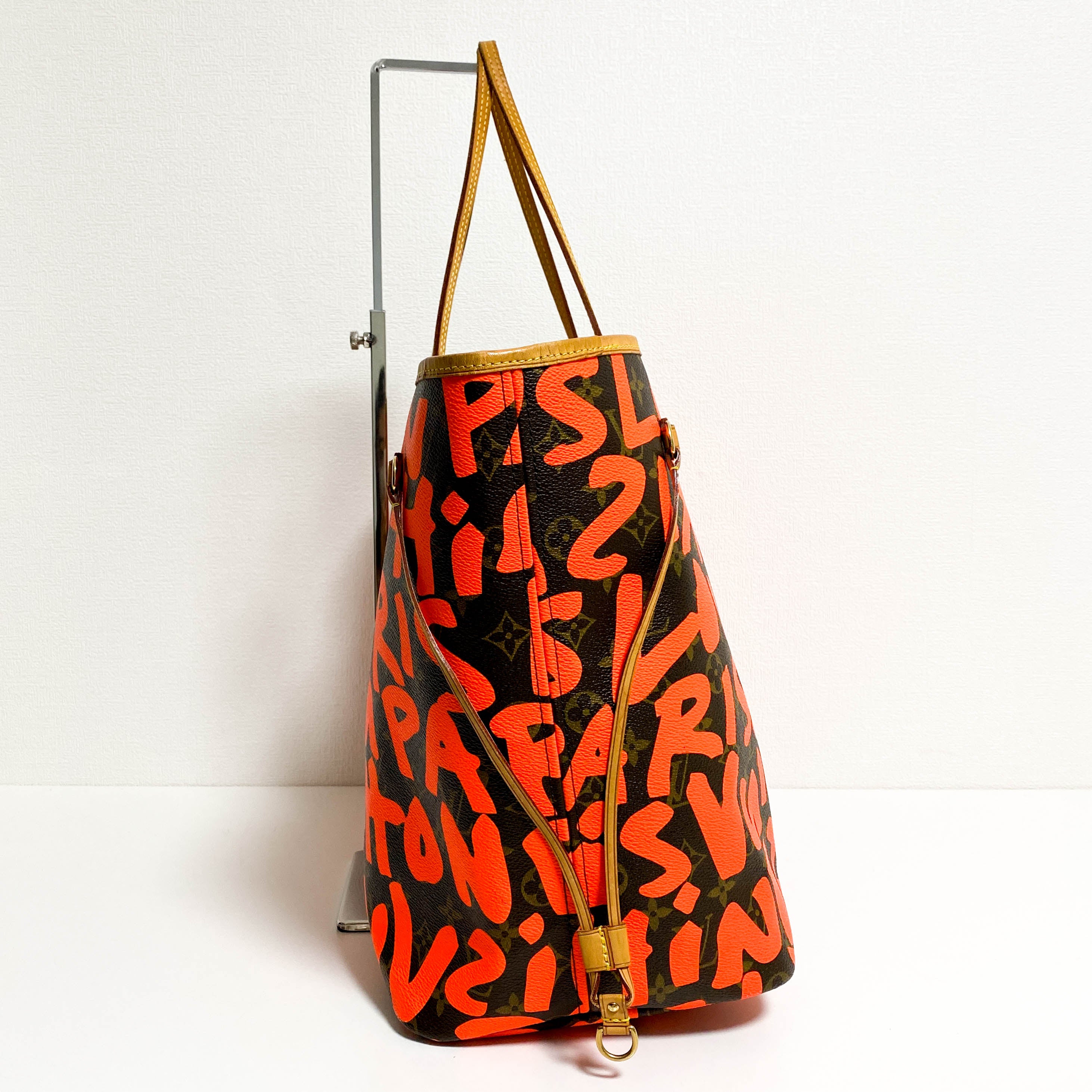 Stephen Sprouse Monogram Graffiti Neverfull GM Orange