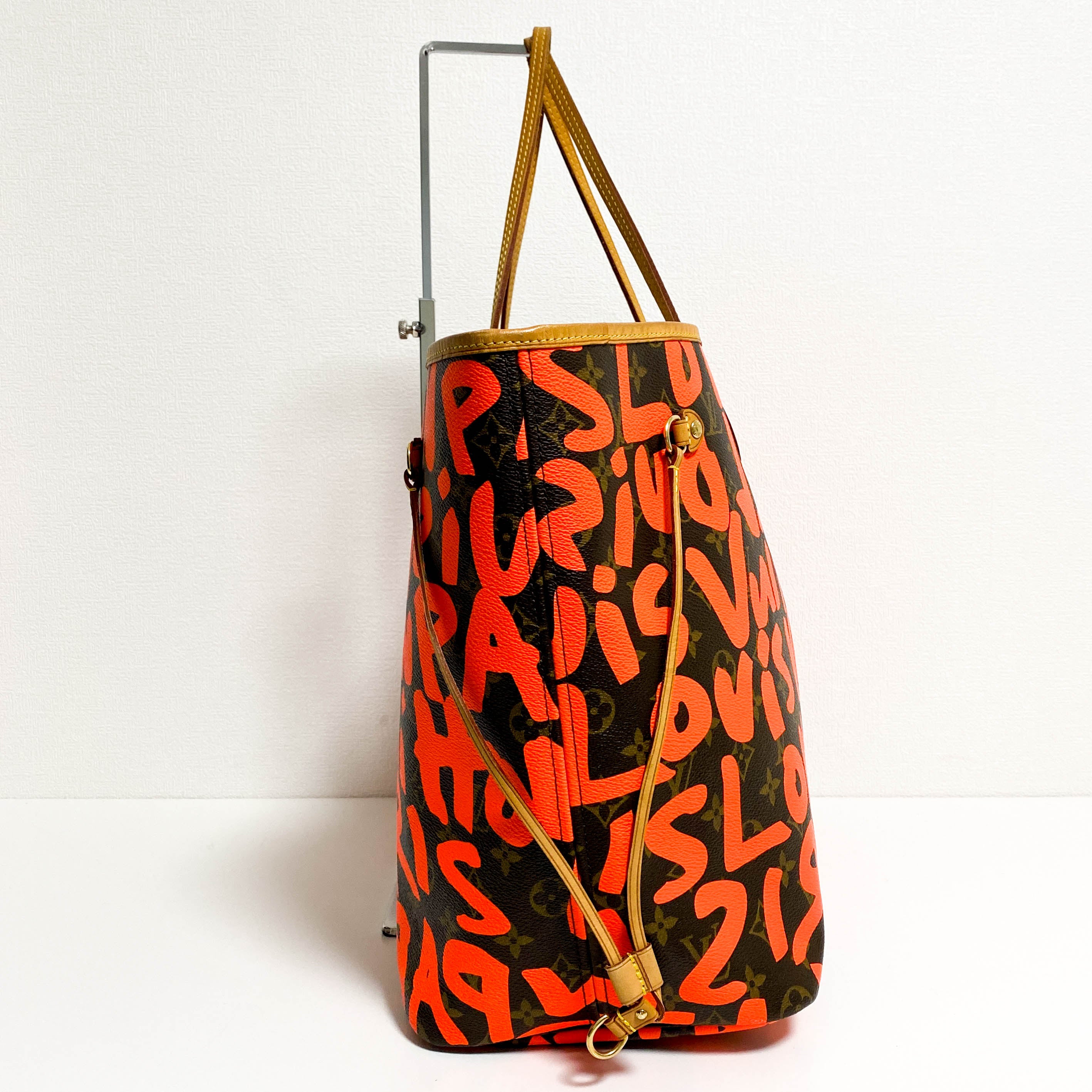 Stephen Sprouse Monogram Graffiti Neverfull GM Orange