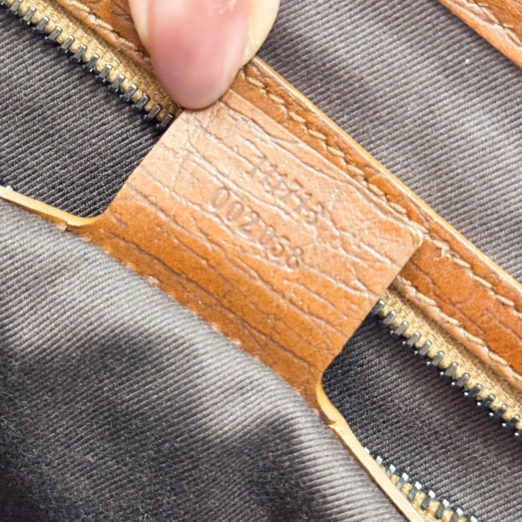 Bamboo Bullet Brown Leather Bag