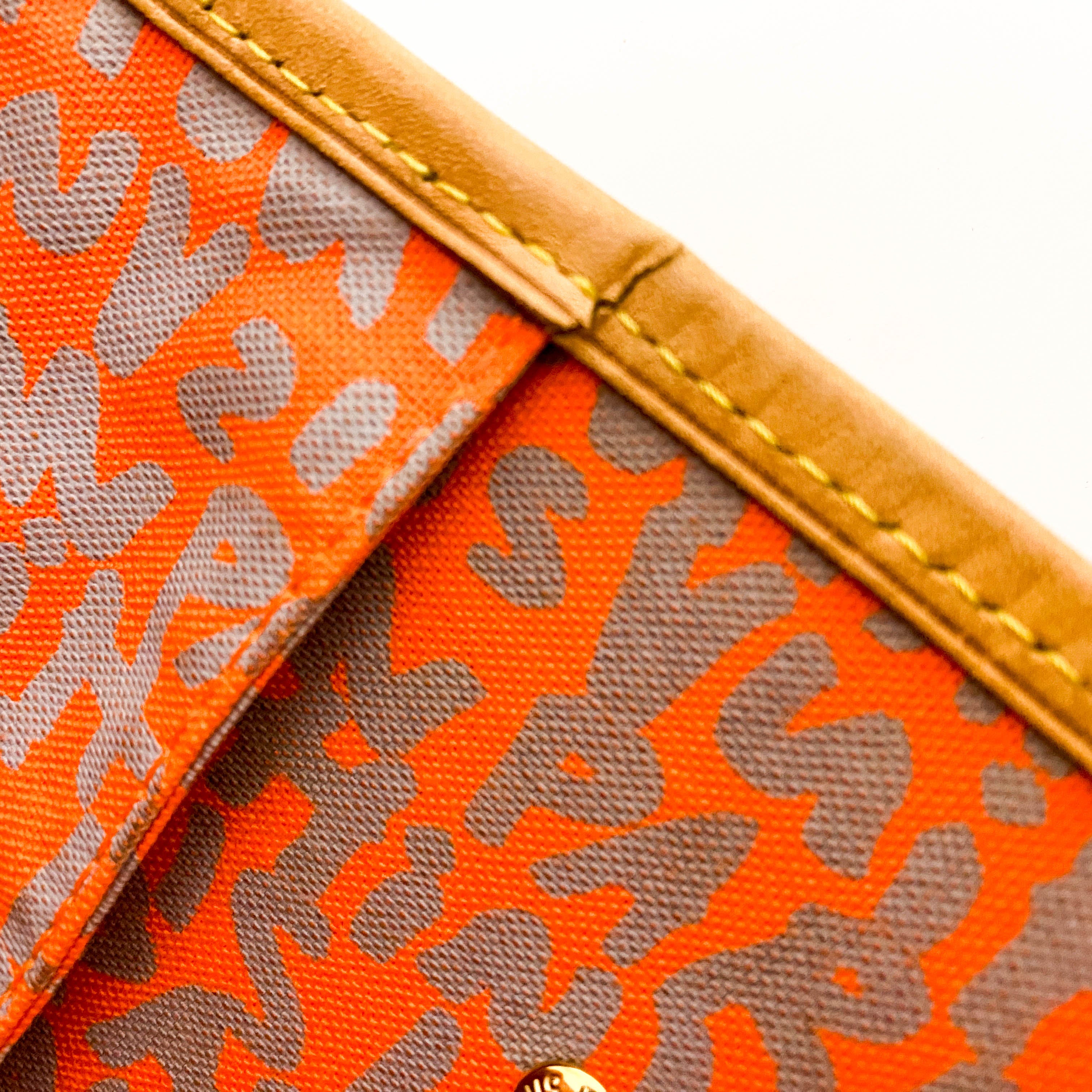 Stephen Sprouse Monogram Graffiti Neverfull GM Orange