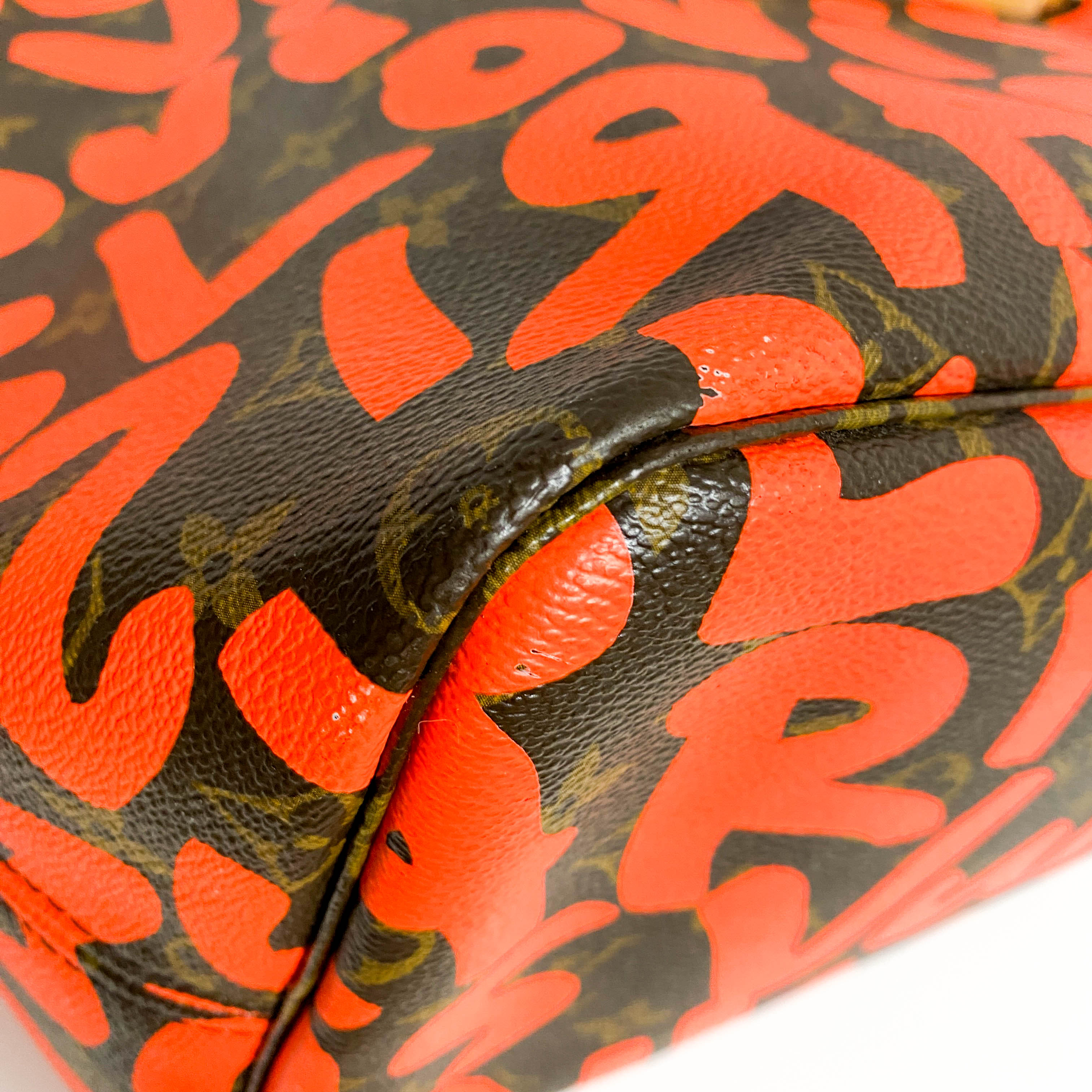 Stephen Sprouse Monogram Graffiti Neverfull GM Orange