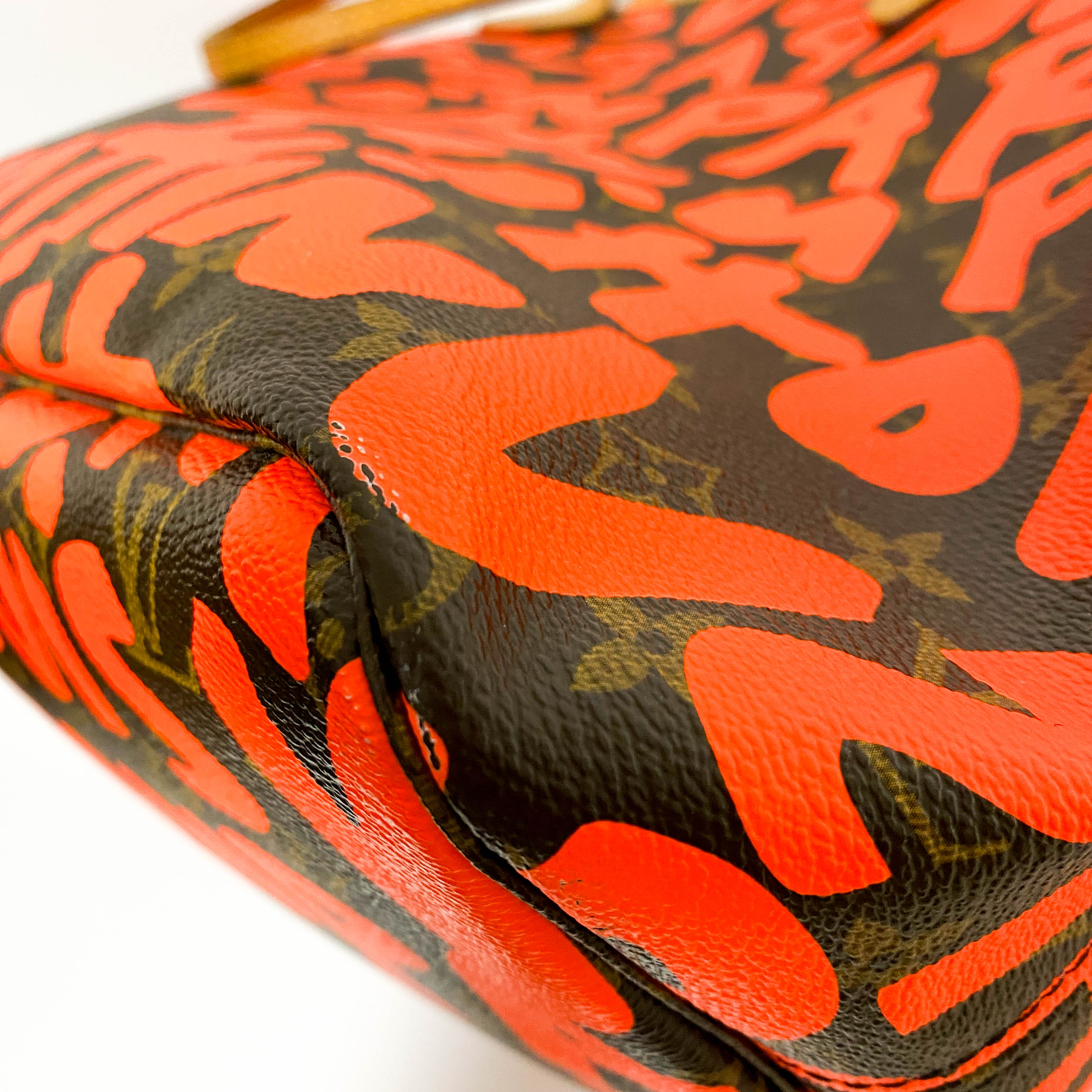 Stephen Sprouse Monogram Graffiti Neverfull GM Orange