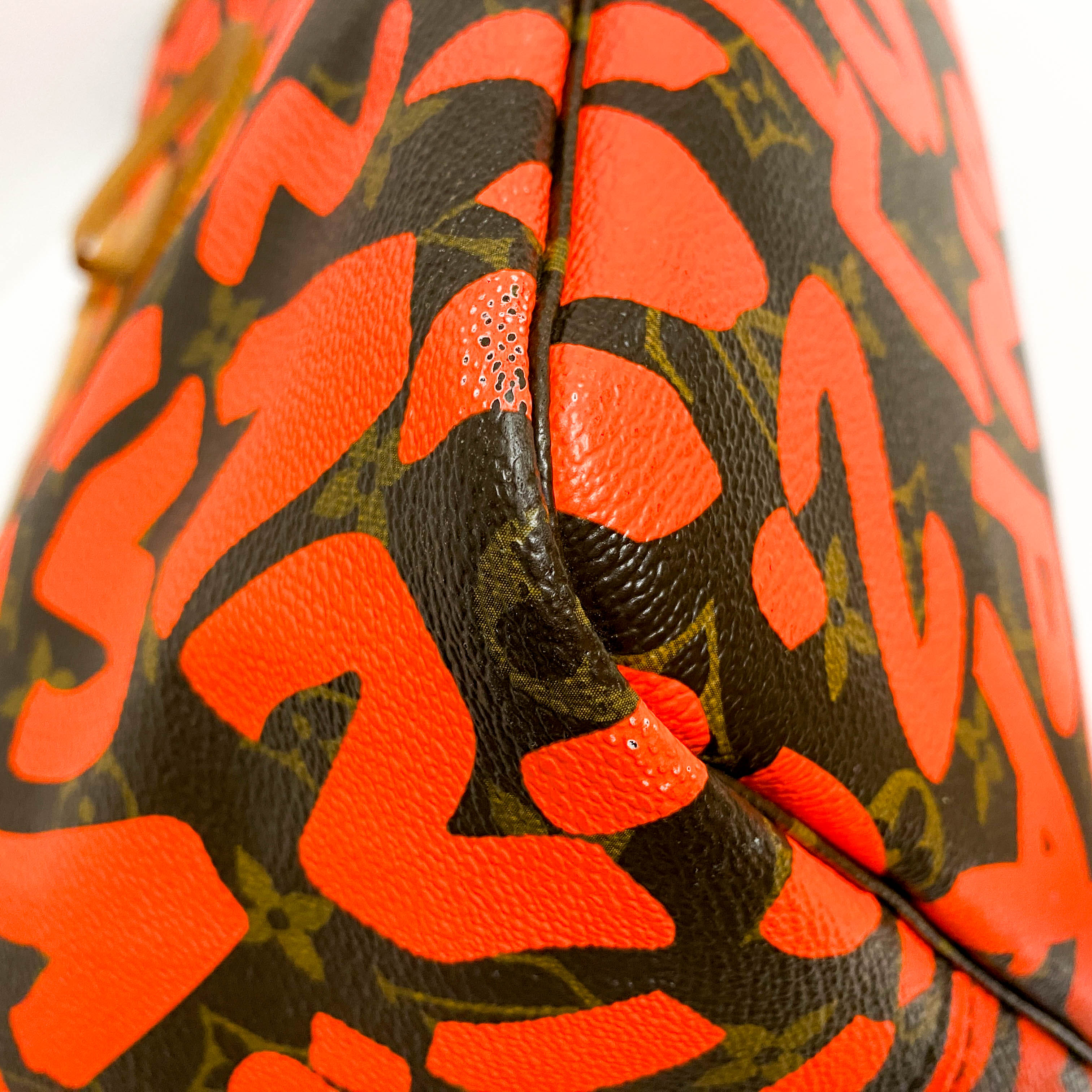 Stephen Sprouse Monogram Graffiti Neverfull GM Orange