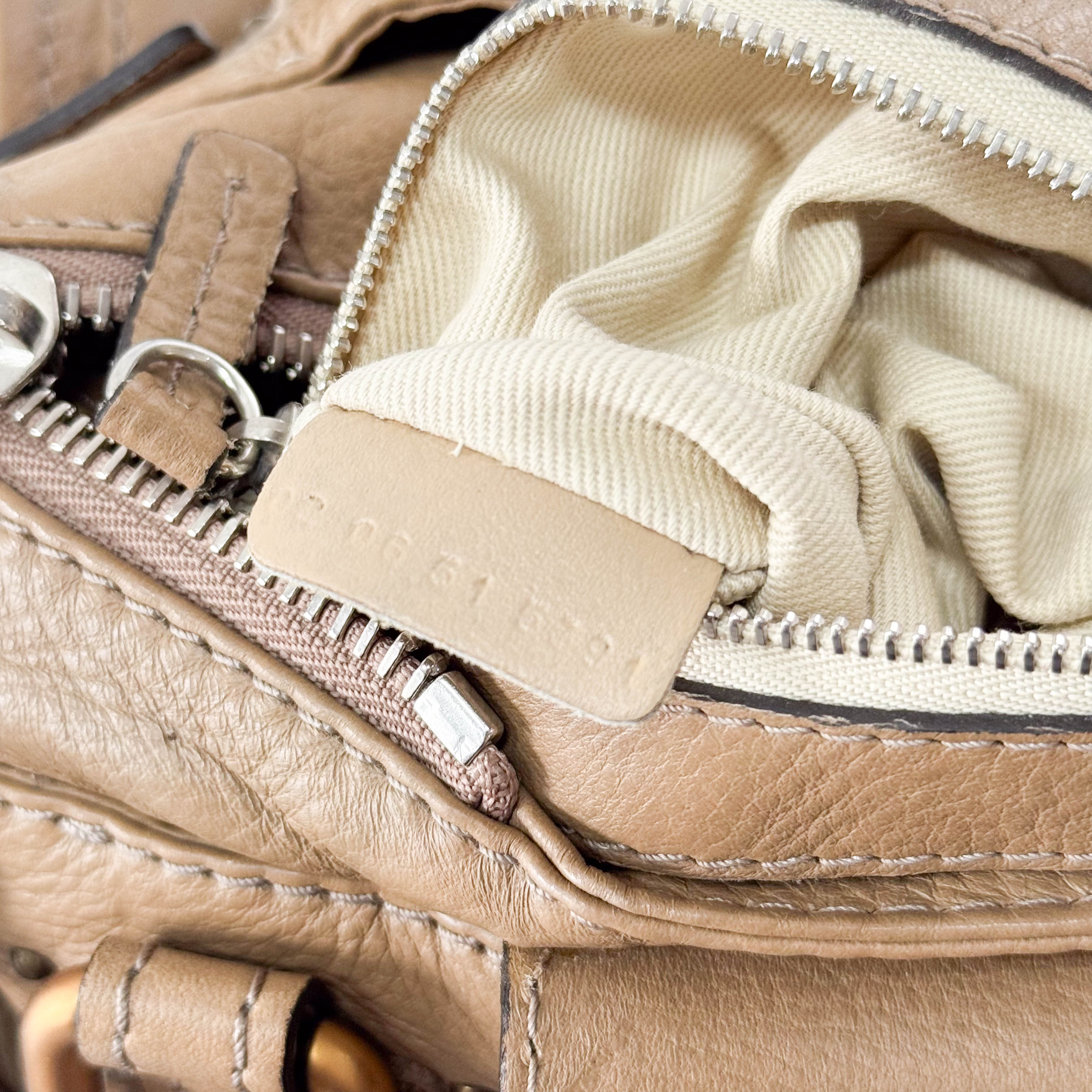 Mini Paddington Brown Leather Shoulder Bag