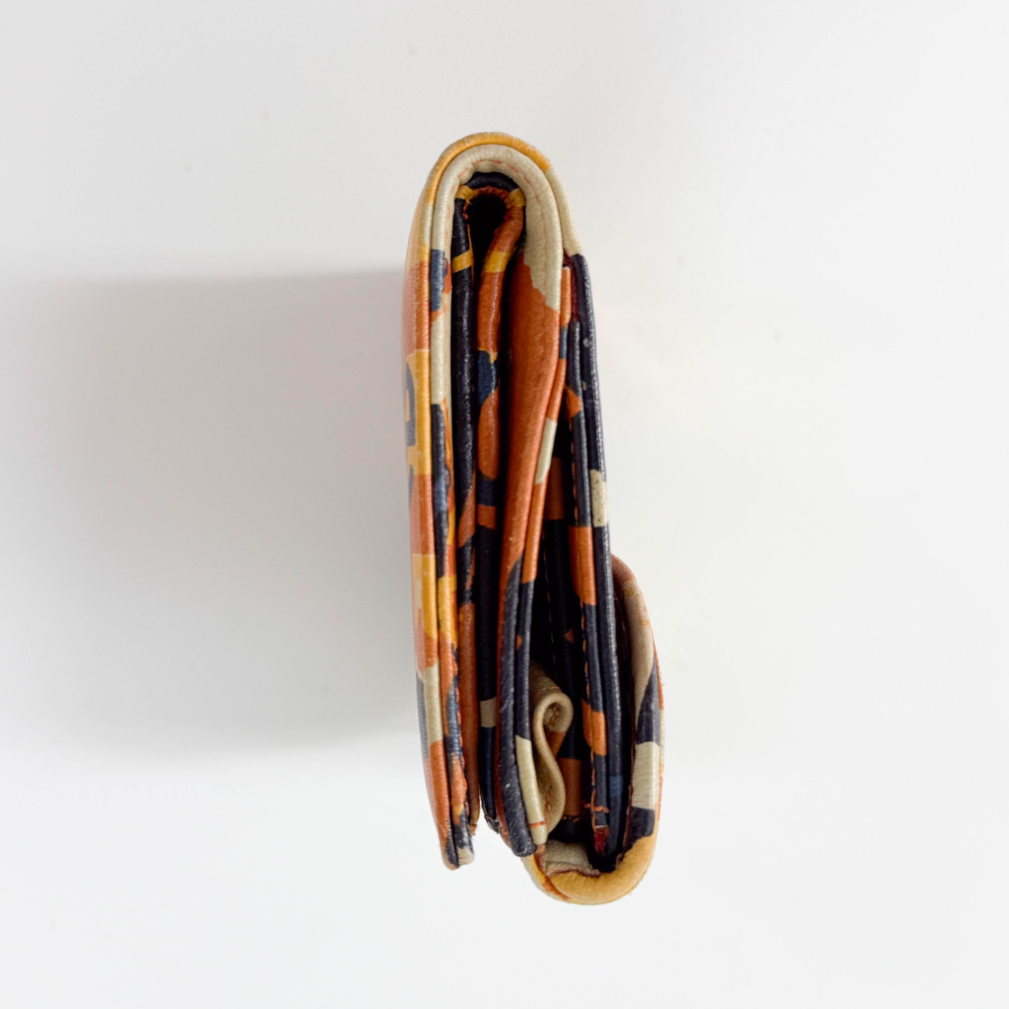 Multi-colour Leather Wallet