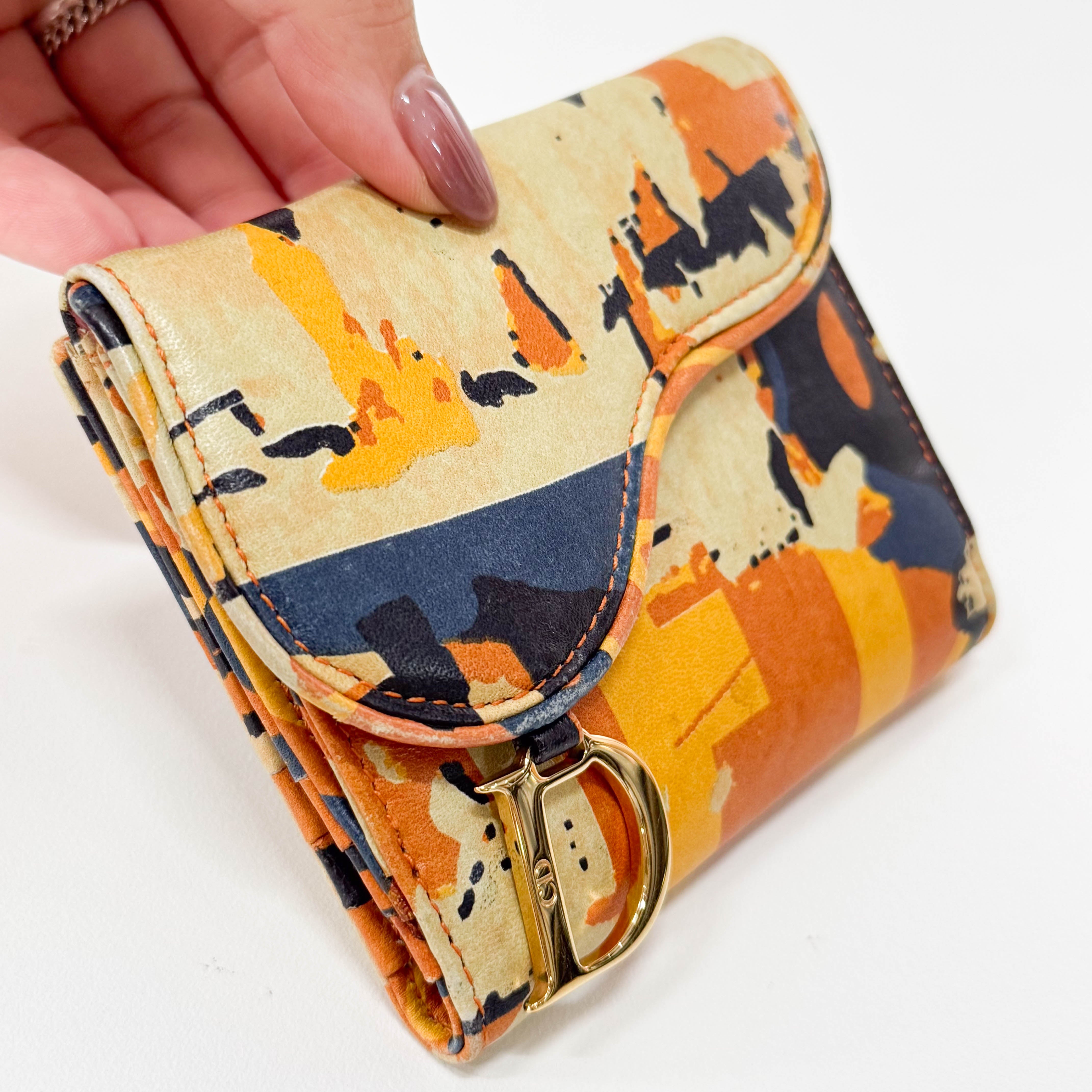 Multi-colour Leather Wallet