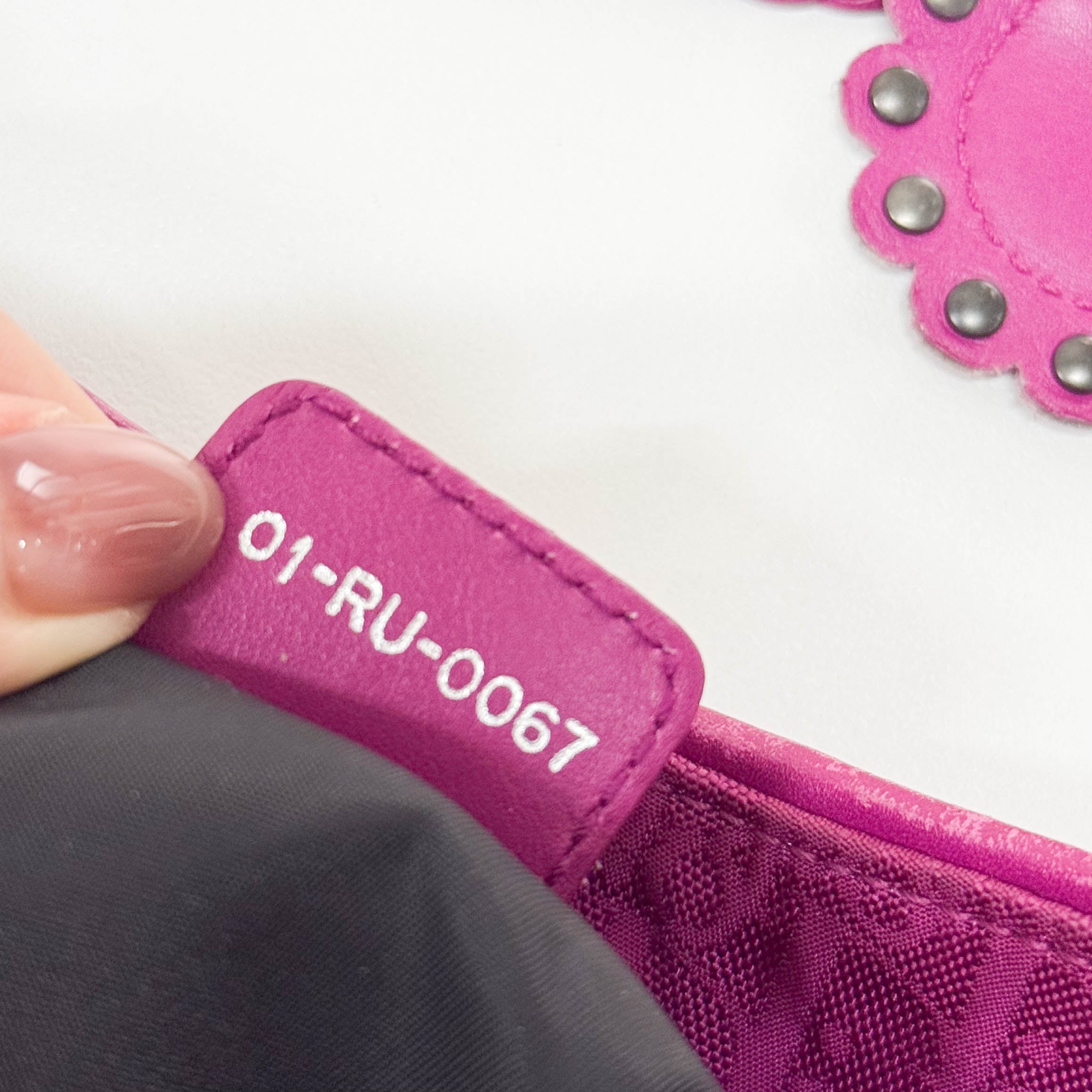 Trotter Pink Canvas Shoulder Bag