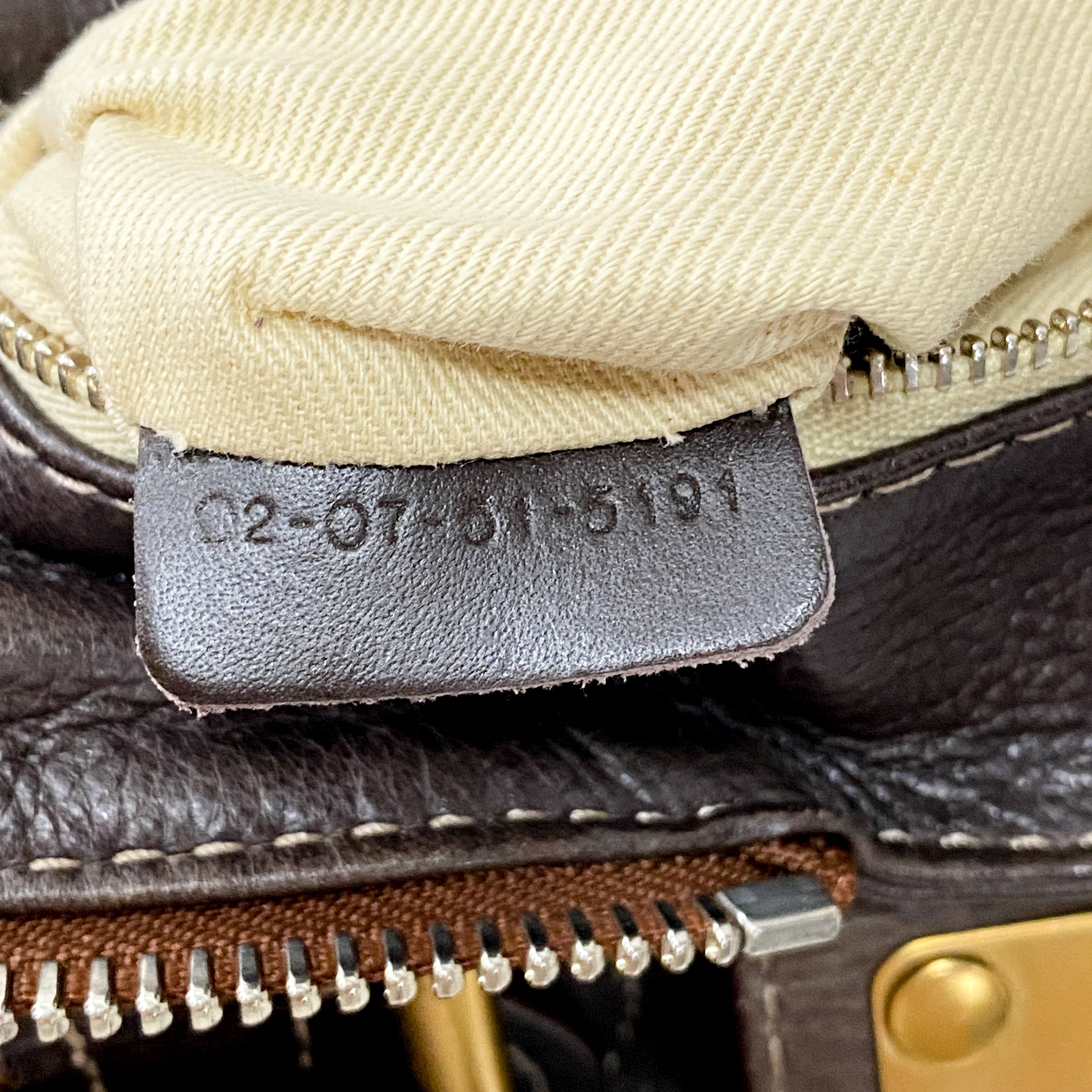 Paddington Brown Leather Shoulder Bag