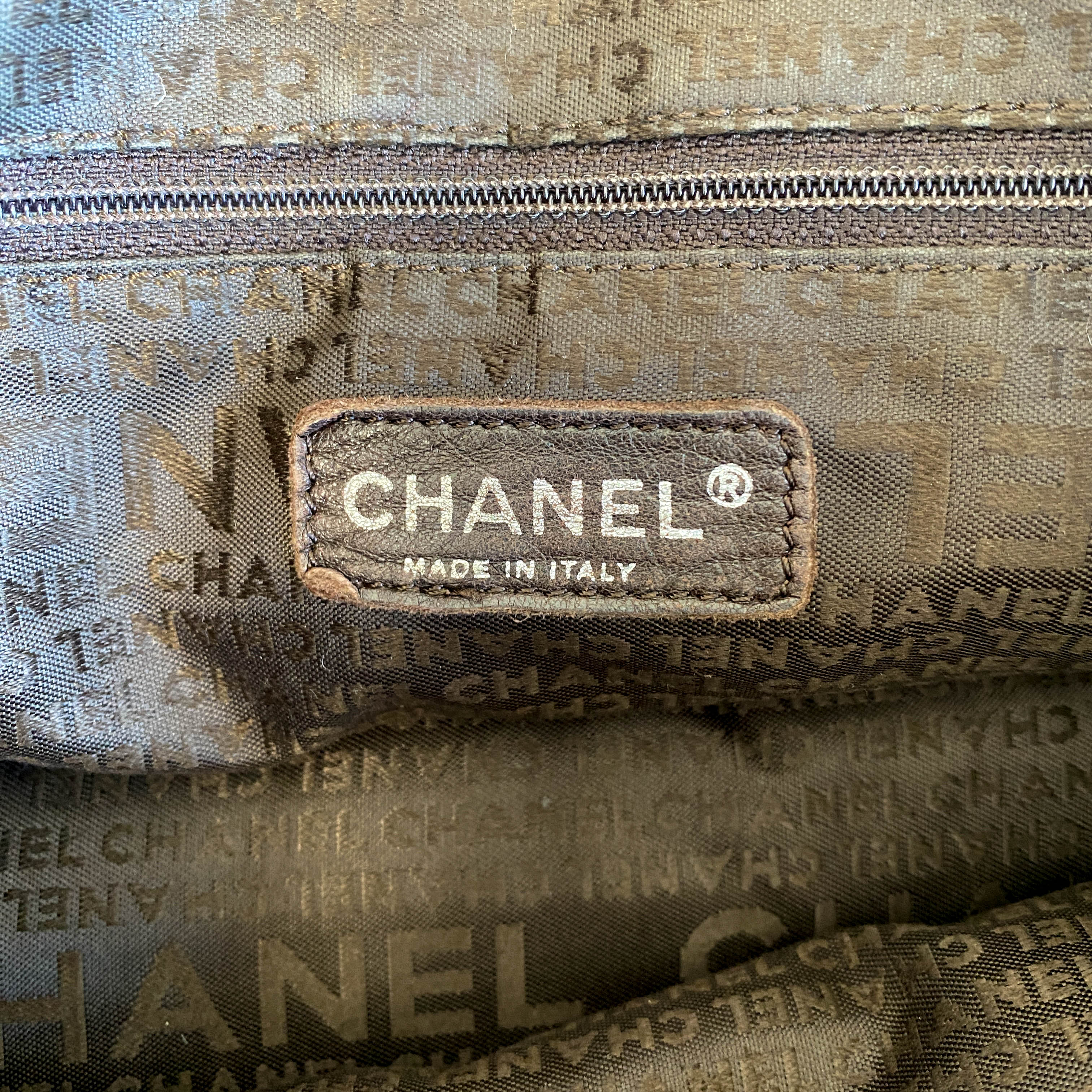 Y2K Vintage Brown Leather Top Handle Bag