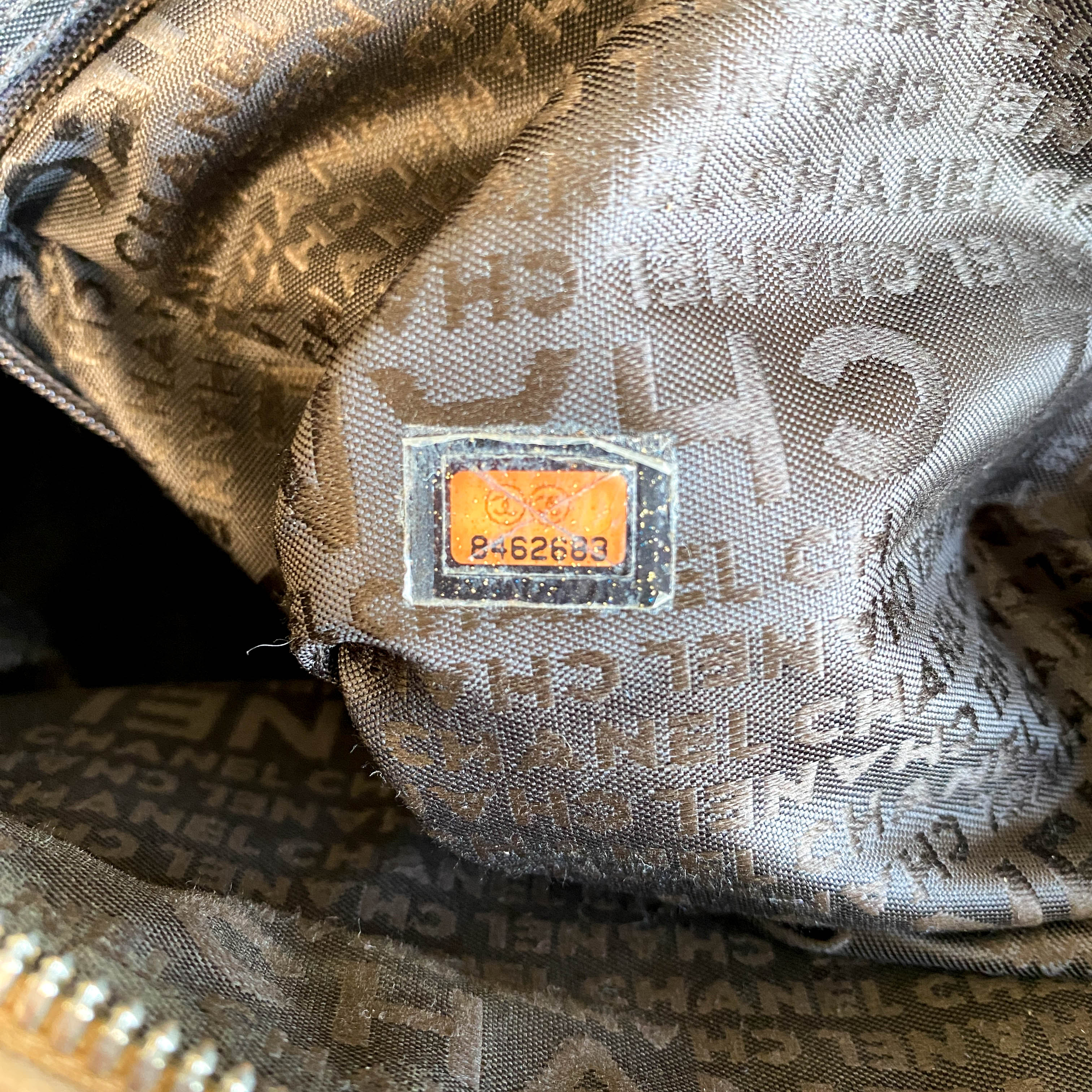 Y2K Vintage Brown Leather Top Handle Bag