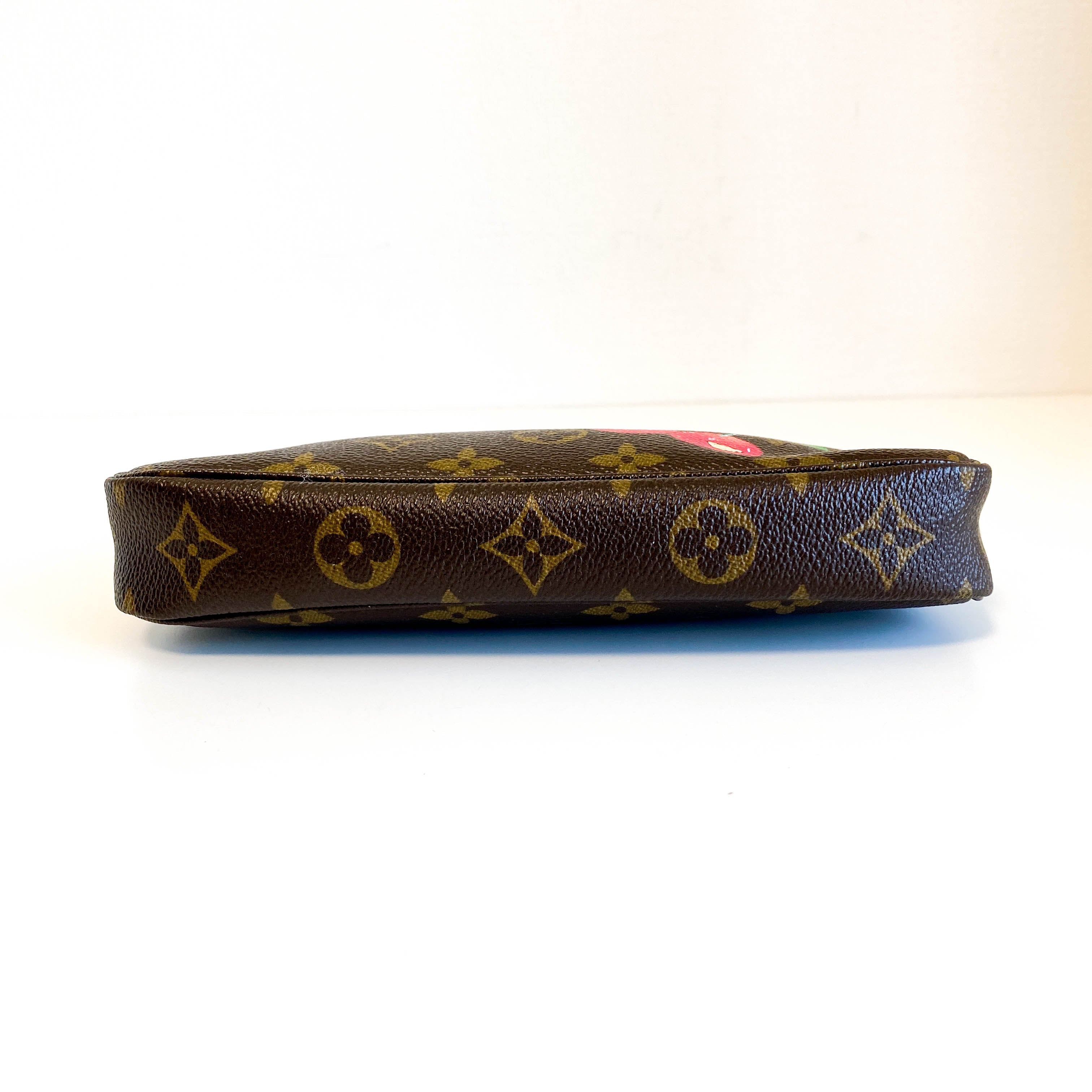 Louis Vuitton x Takashi Murakami Monogram Cherry Pochette Accessoire