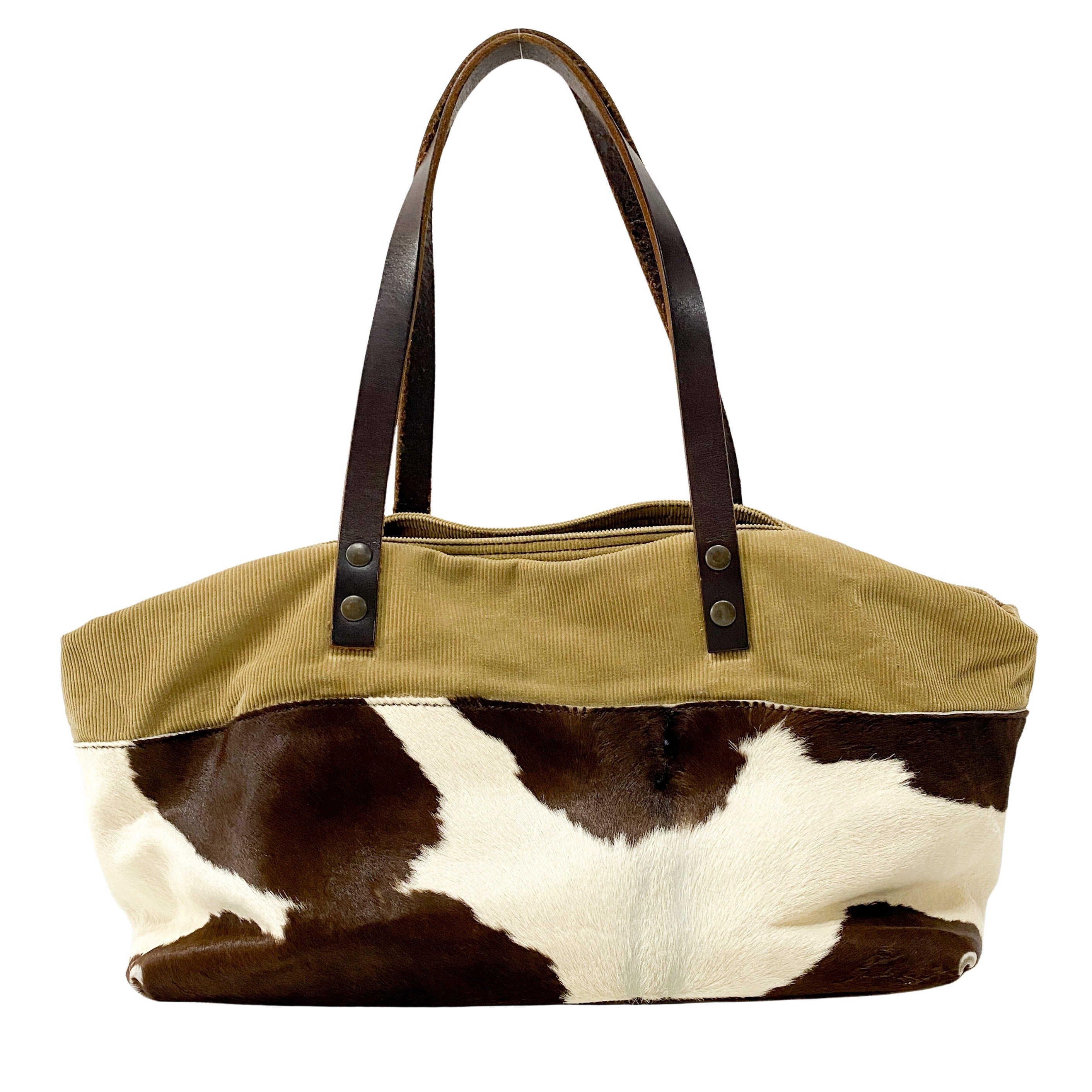 Archive Brown Pony Hair Shoulder Bag