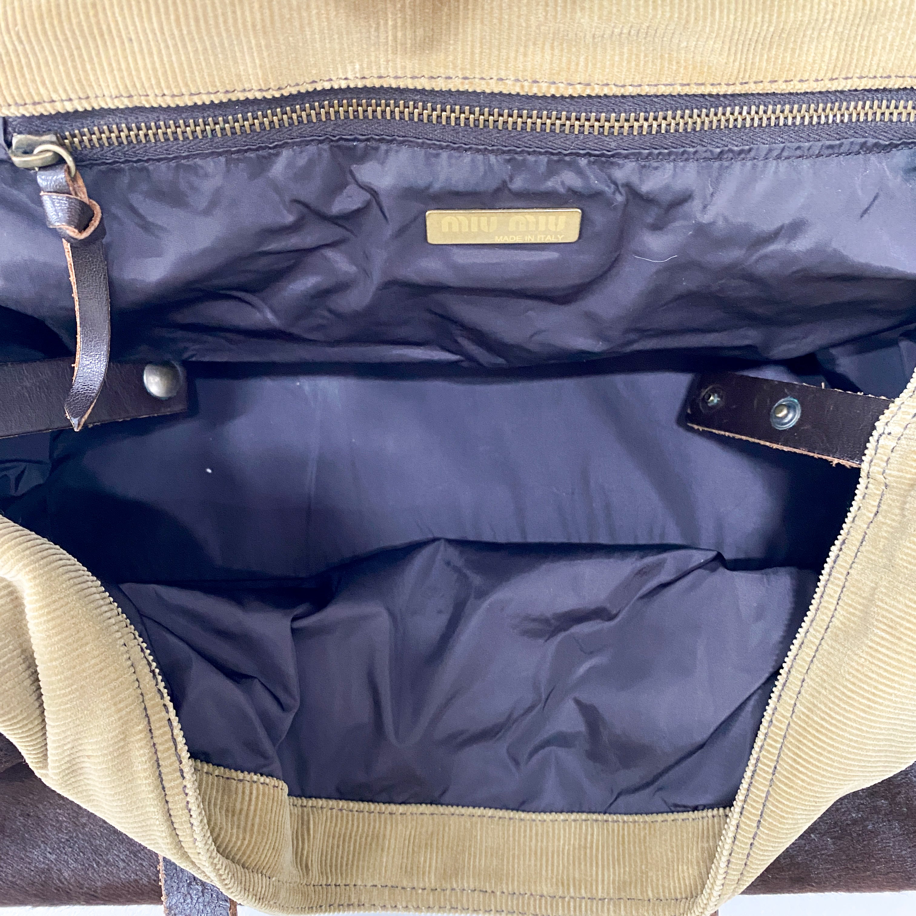 Archive Brown Pony Hair Shoulder Bag